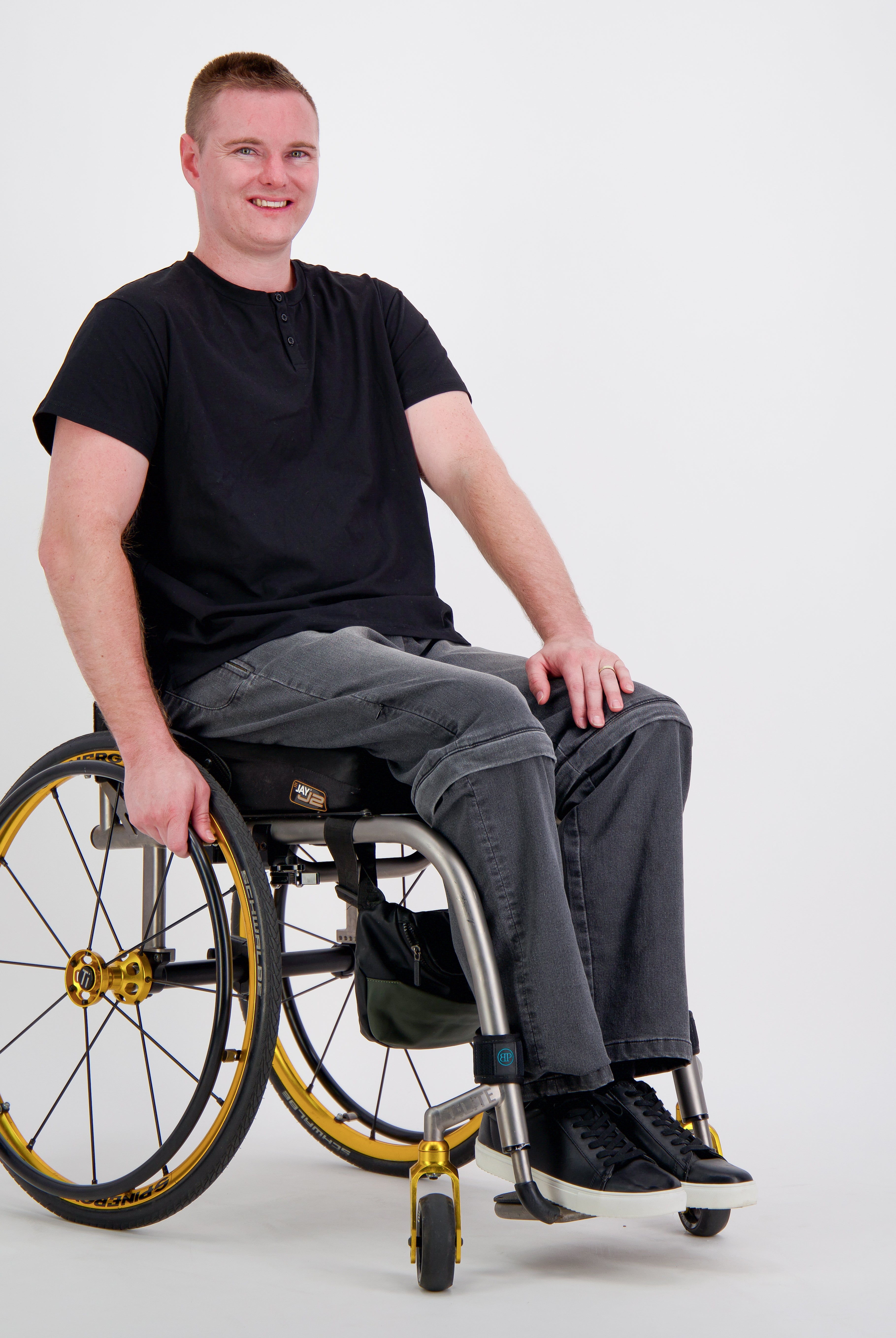 Nick A-Line Tee Stain and Spill Resistant - Black - Christina Stephens