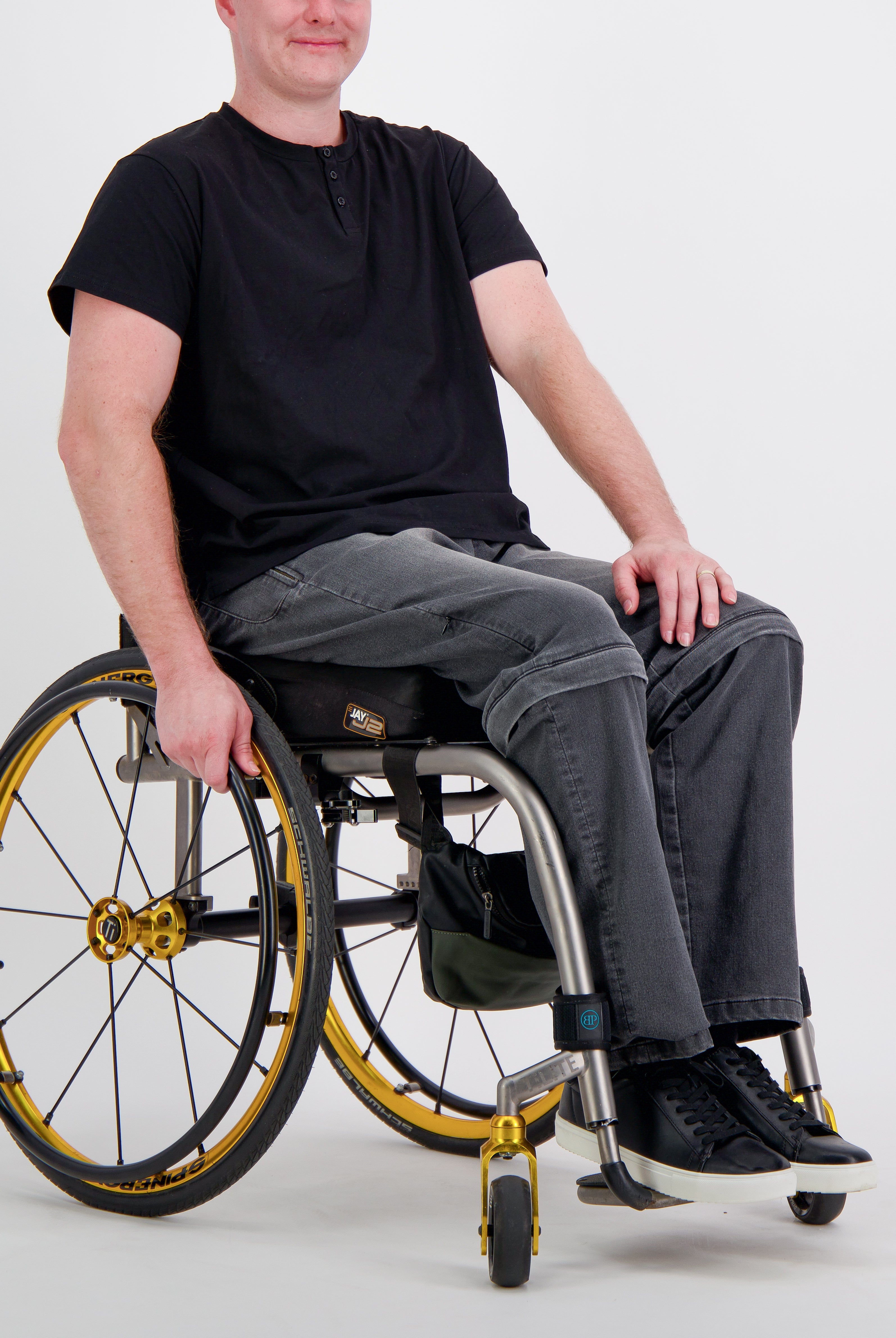 Nick A-Line Tee Stain and Spill Resistant - Black - Christina Stephens