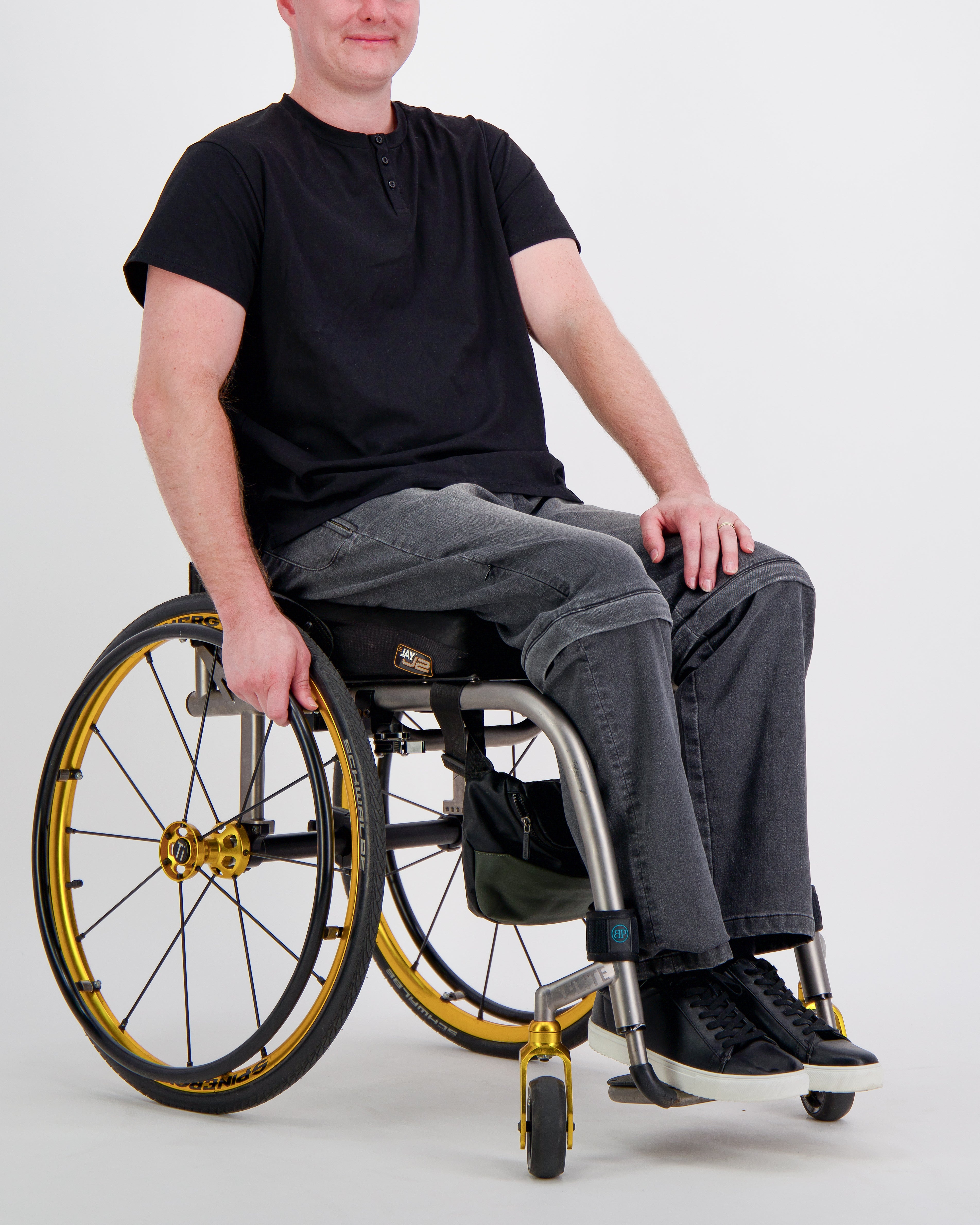 Nick A-Line Tee Stain and Spill Resistant - Black - Christina Stephens