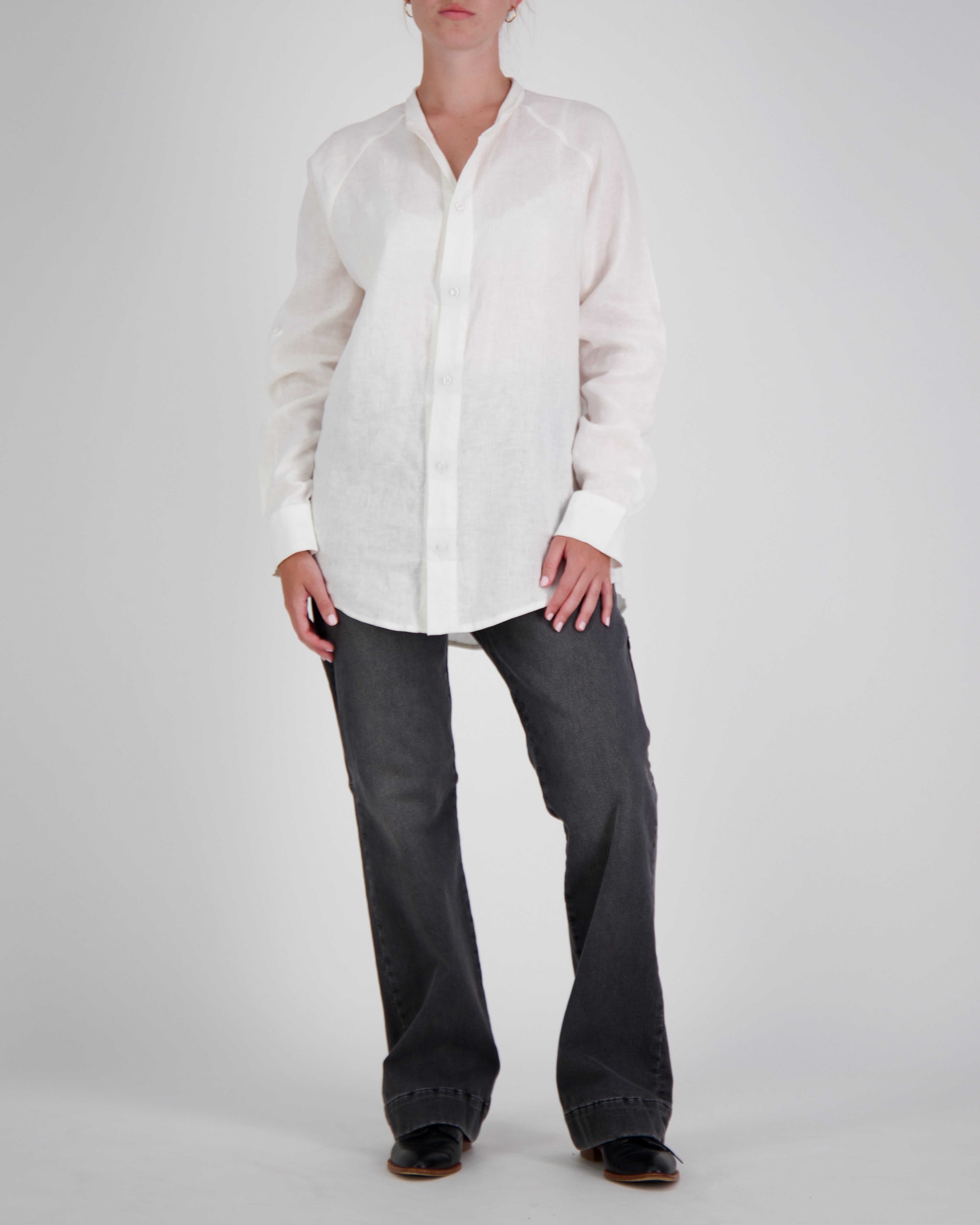 Cruiser Magnetic Linen Shirt for Dexterity Support - Christina Stephens
