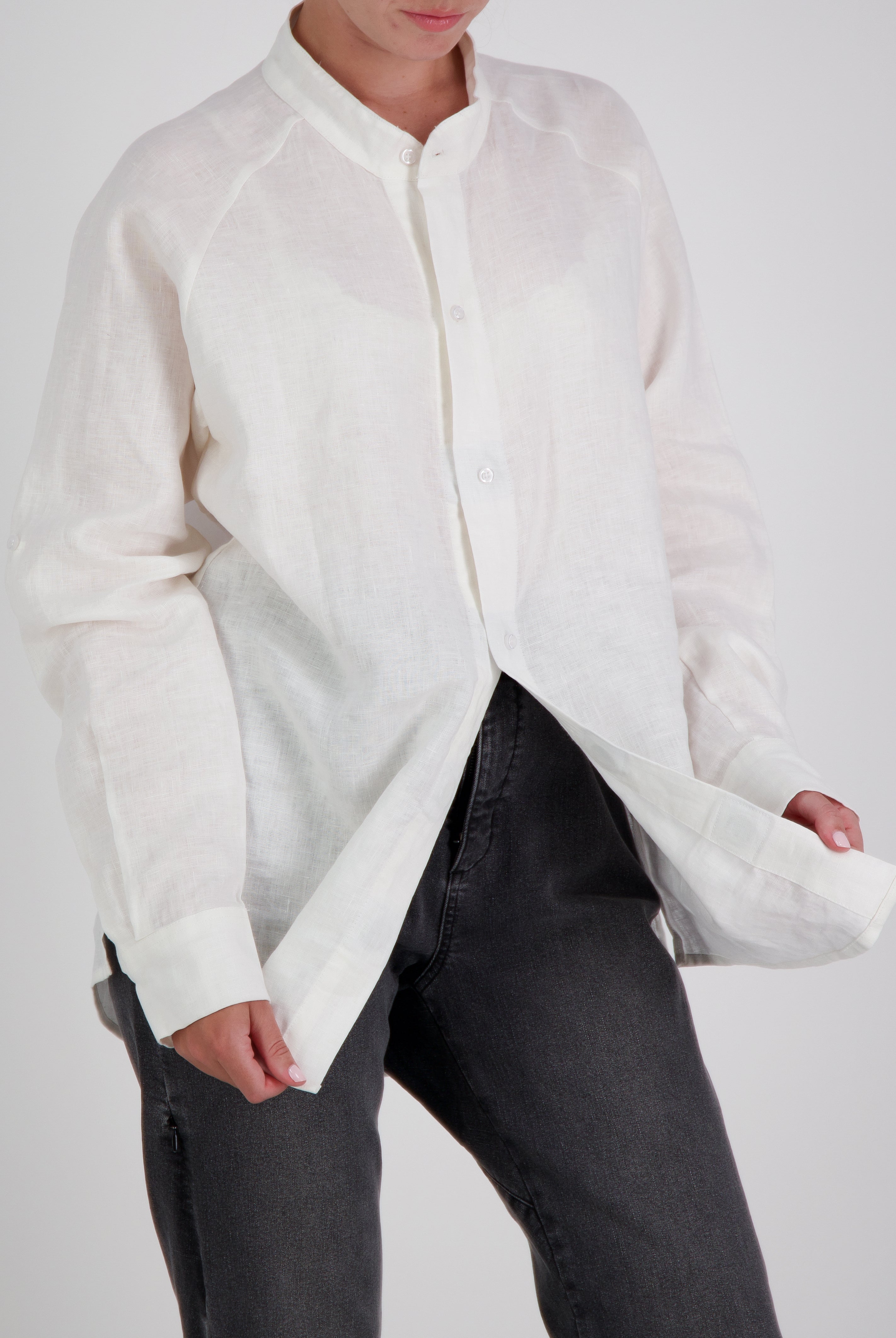 Cruiser Magnetic Linen Shirt for Dexterity Support - Christina Stephens