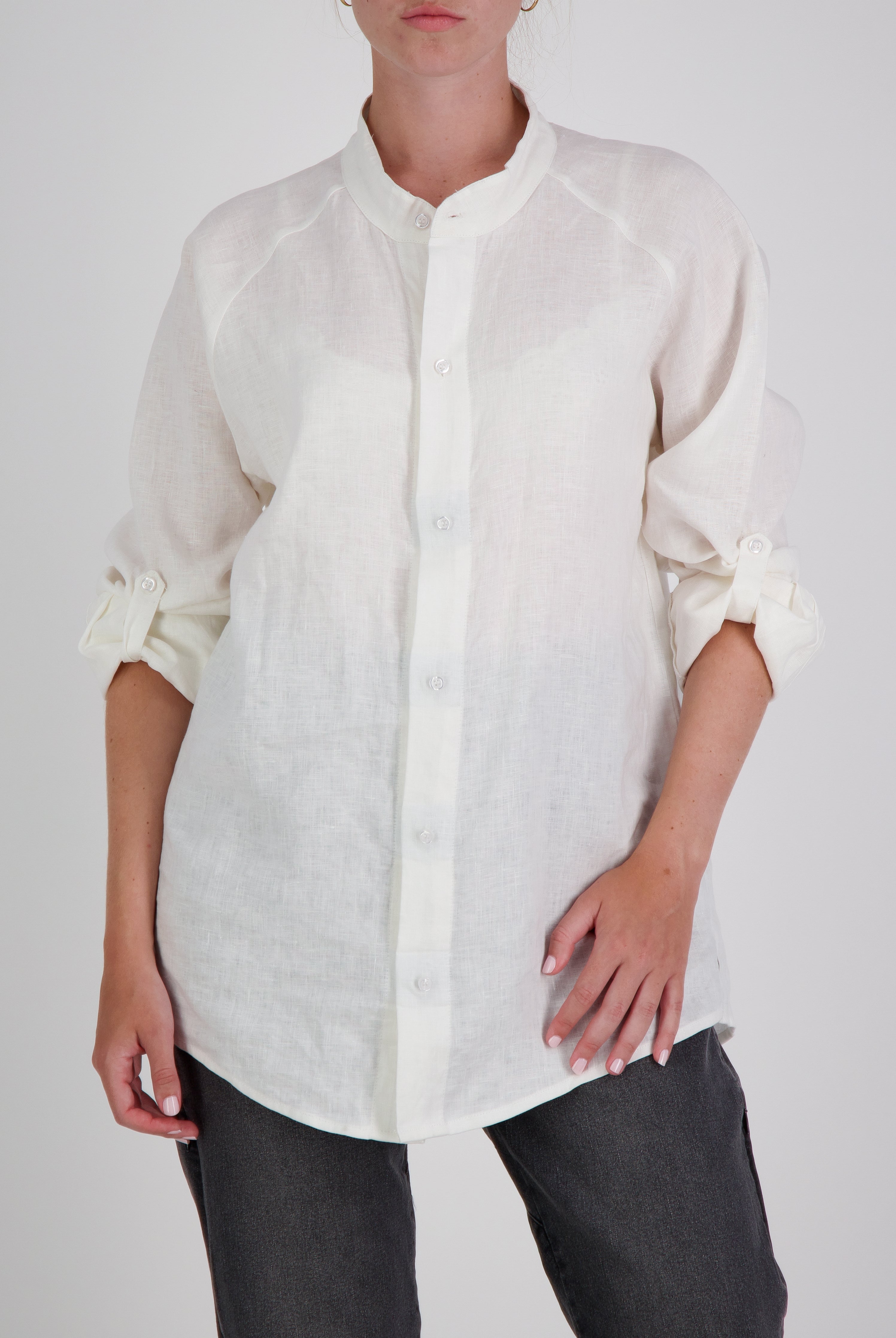 Cruiser Magnetic Linen Shirt for Dexterity Support - Christina Stephens
