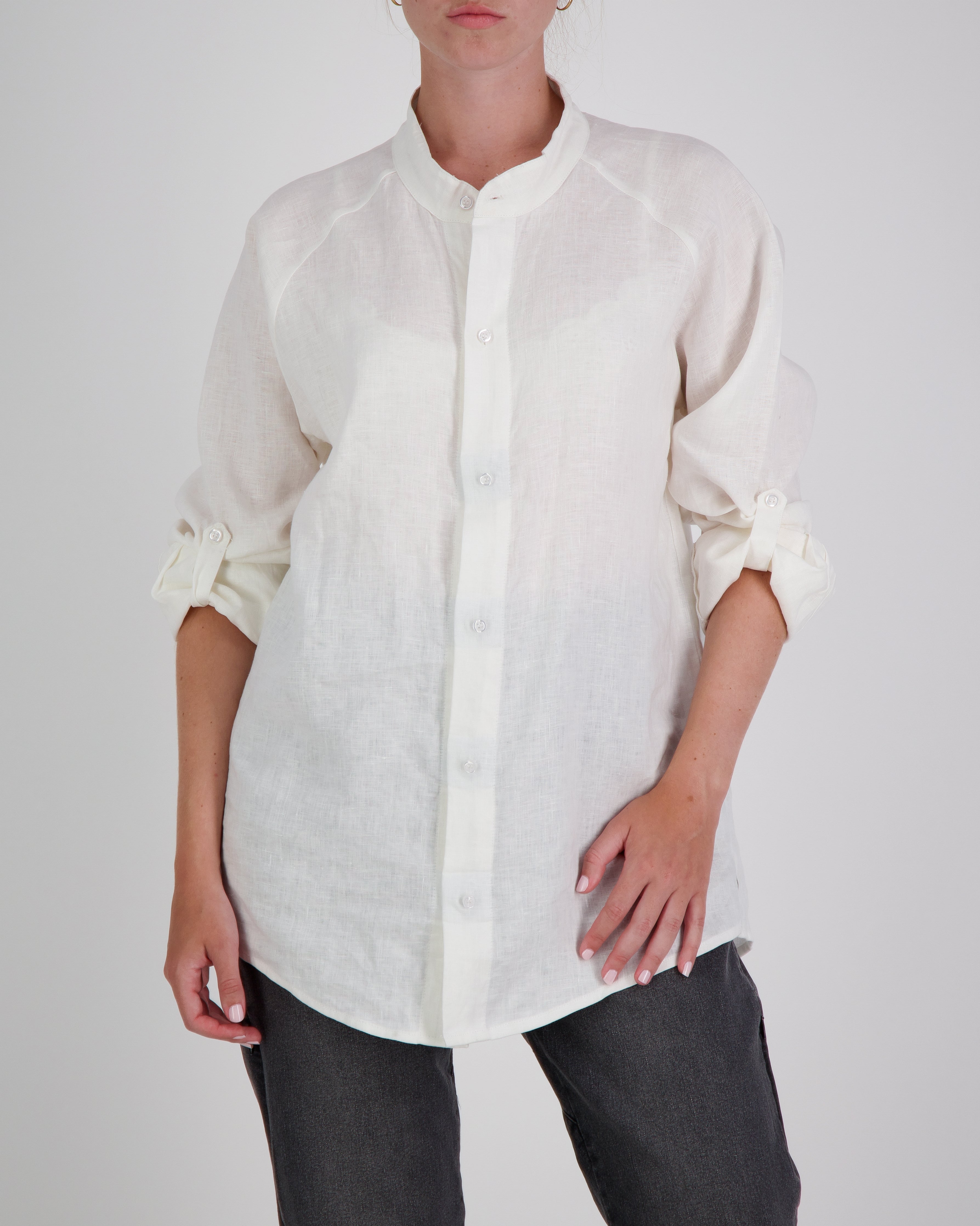 Cruiser Magnetic Linen Shirt for Dexterity Support - Christina Stephens