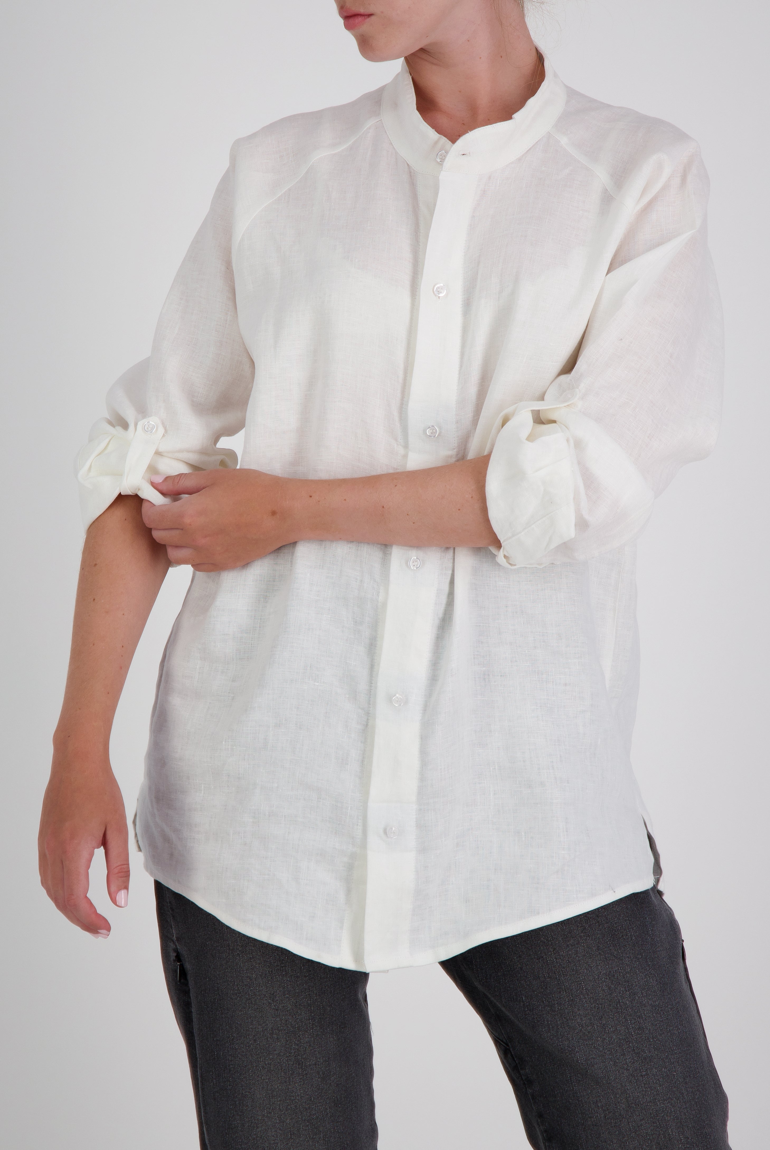 Cruiser Magnetic Linen Shirt for Dexterity Support - Christina Stephens