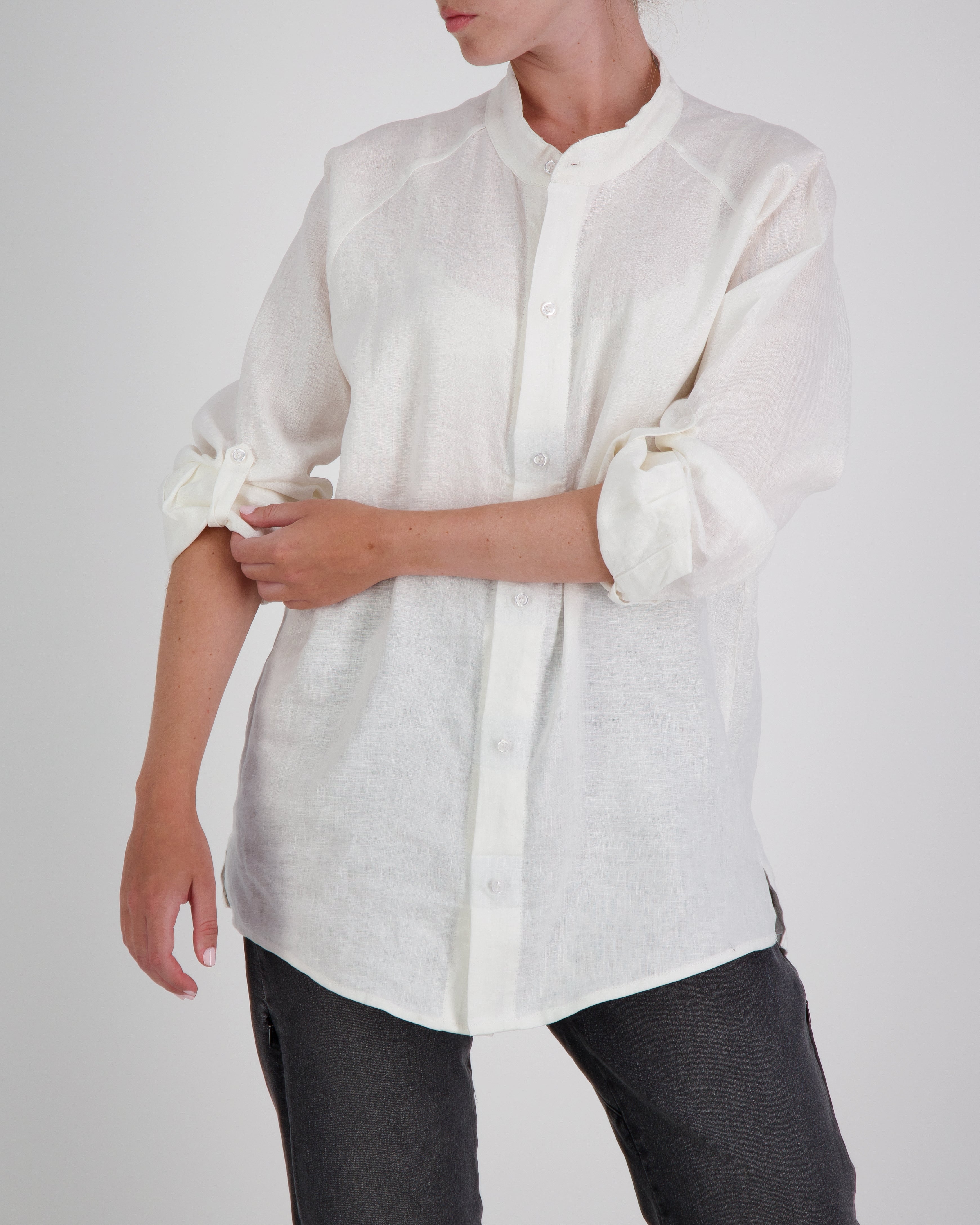 Cruiser Magnetic Linen Shirt for Dexterity Support - Christina Stephens