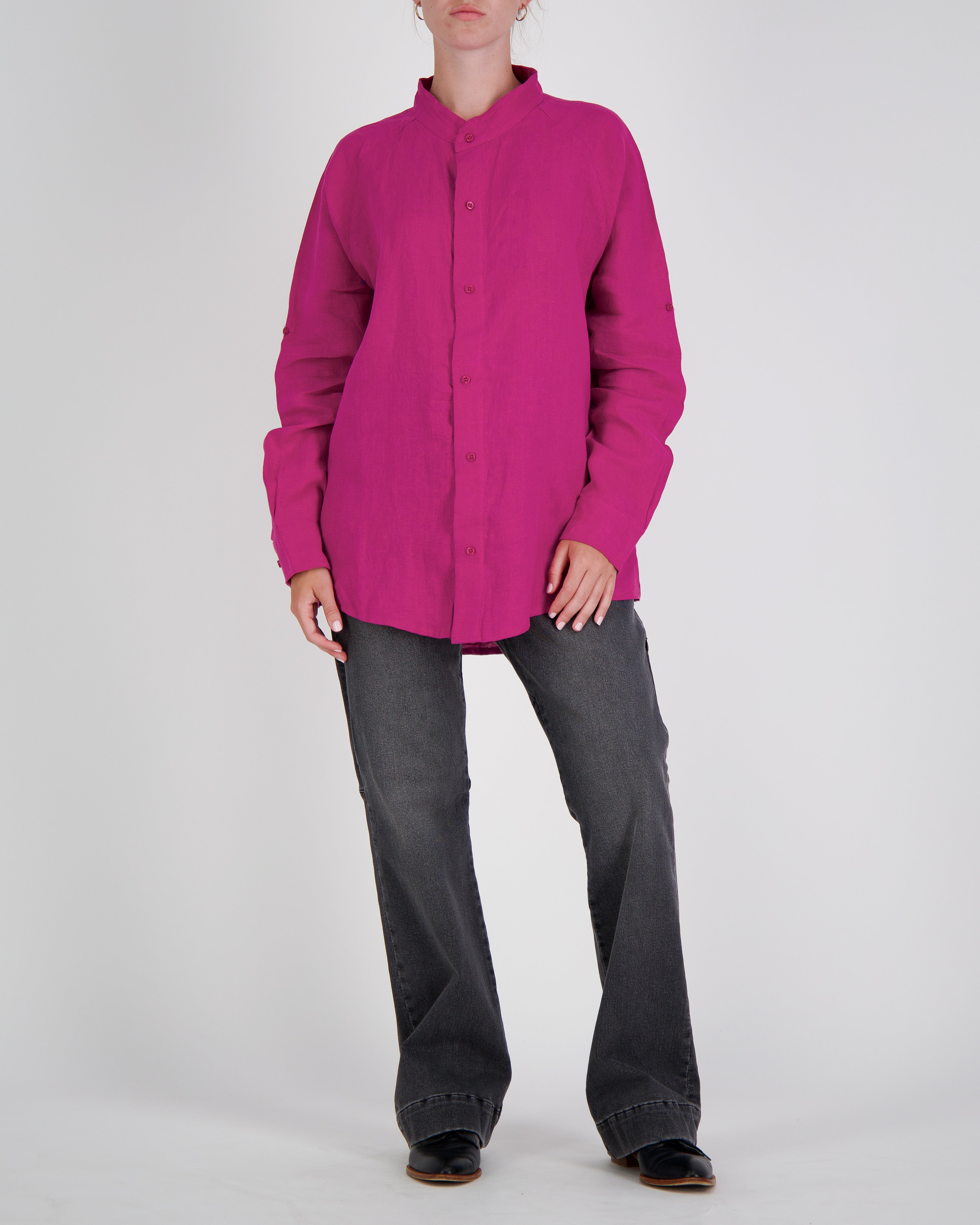 Cruiser Magnetic Linen Shirt for Dexterity Support - Christina Stephens