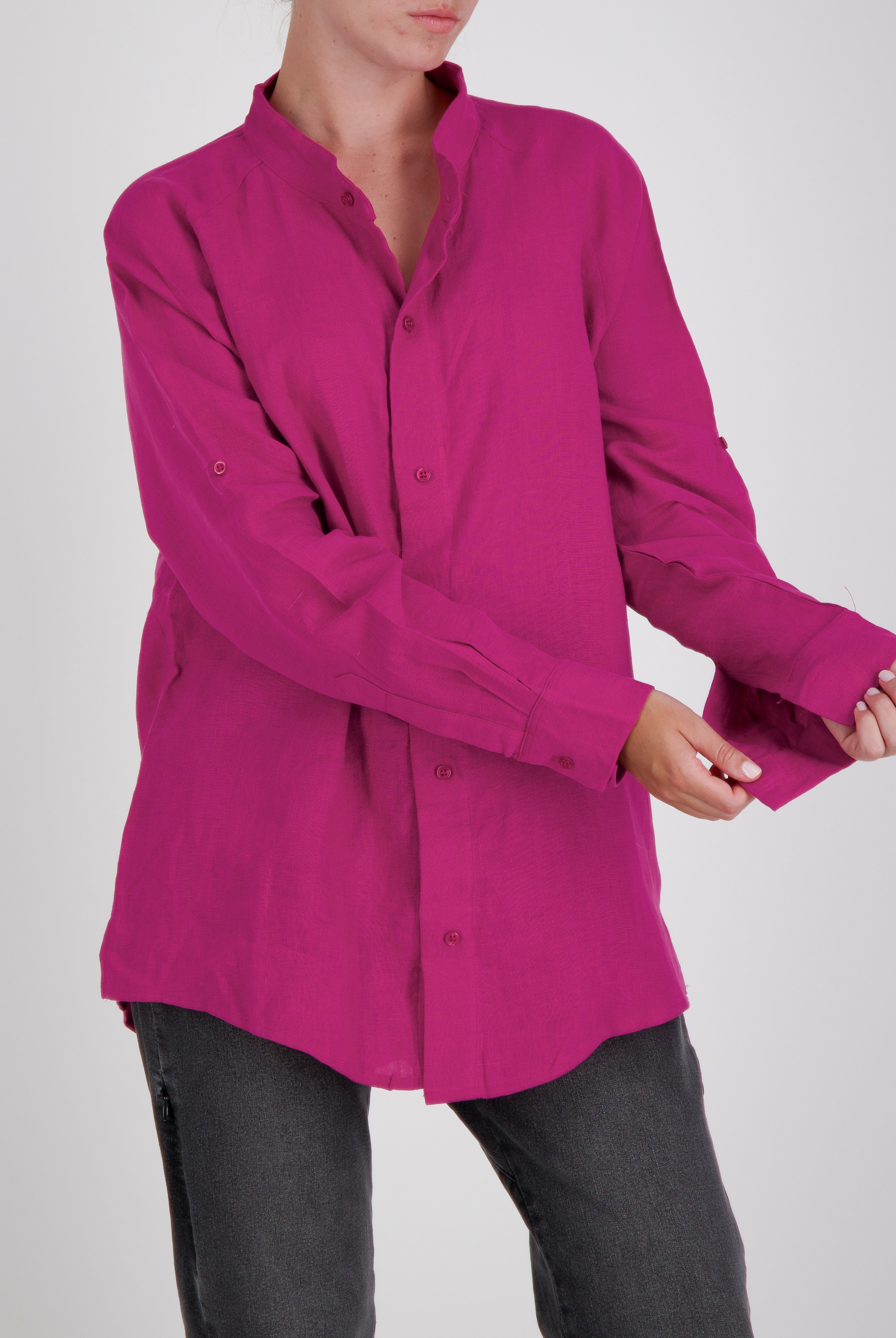 Cruiser Magnetic Linen Shirt for Dexterity Support - Christina Stephens