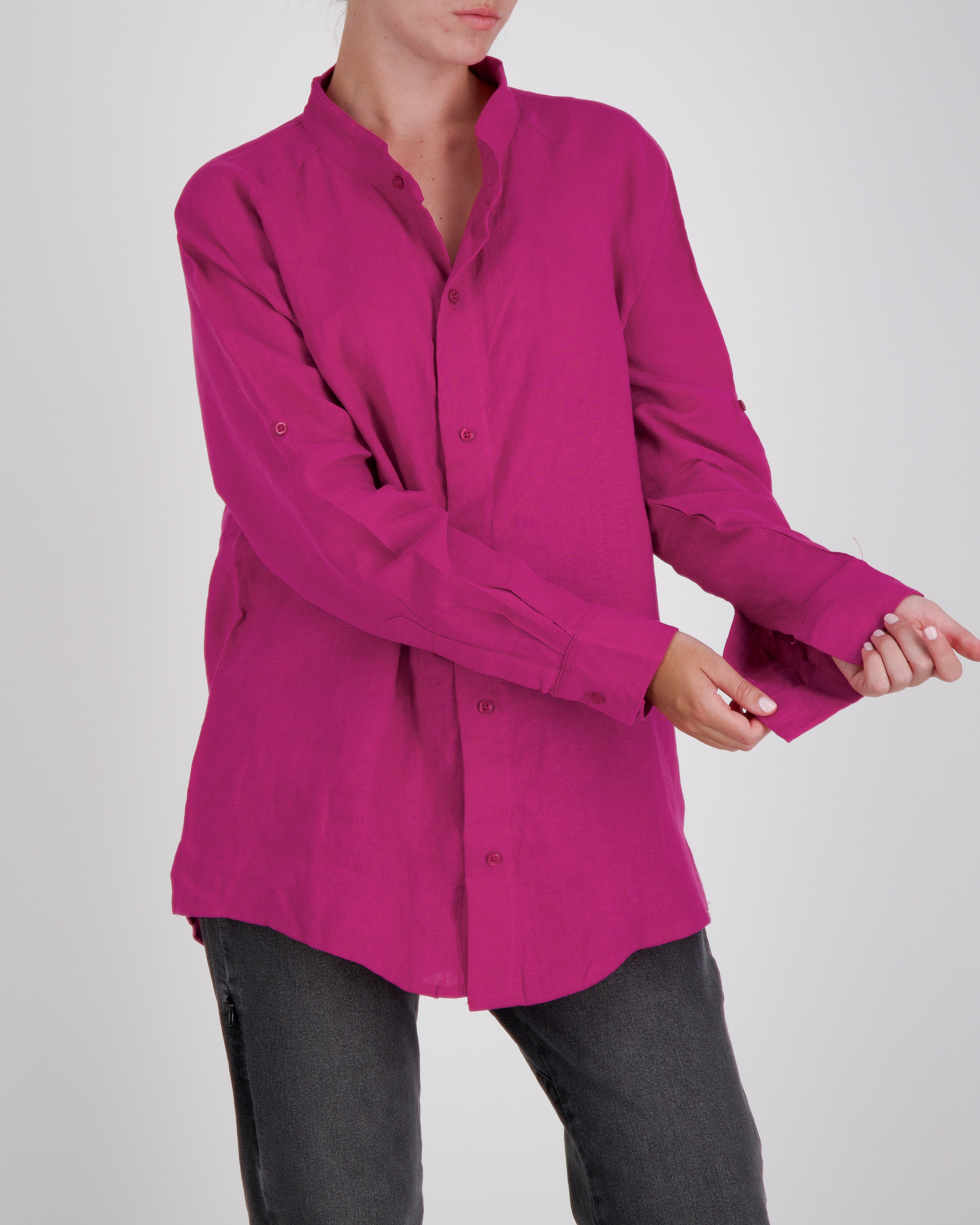 Cruiser Magnetic Linen Shirt for Dexterity Support - Christina Stephens