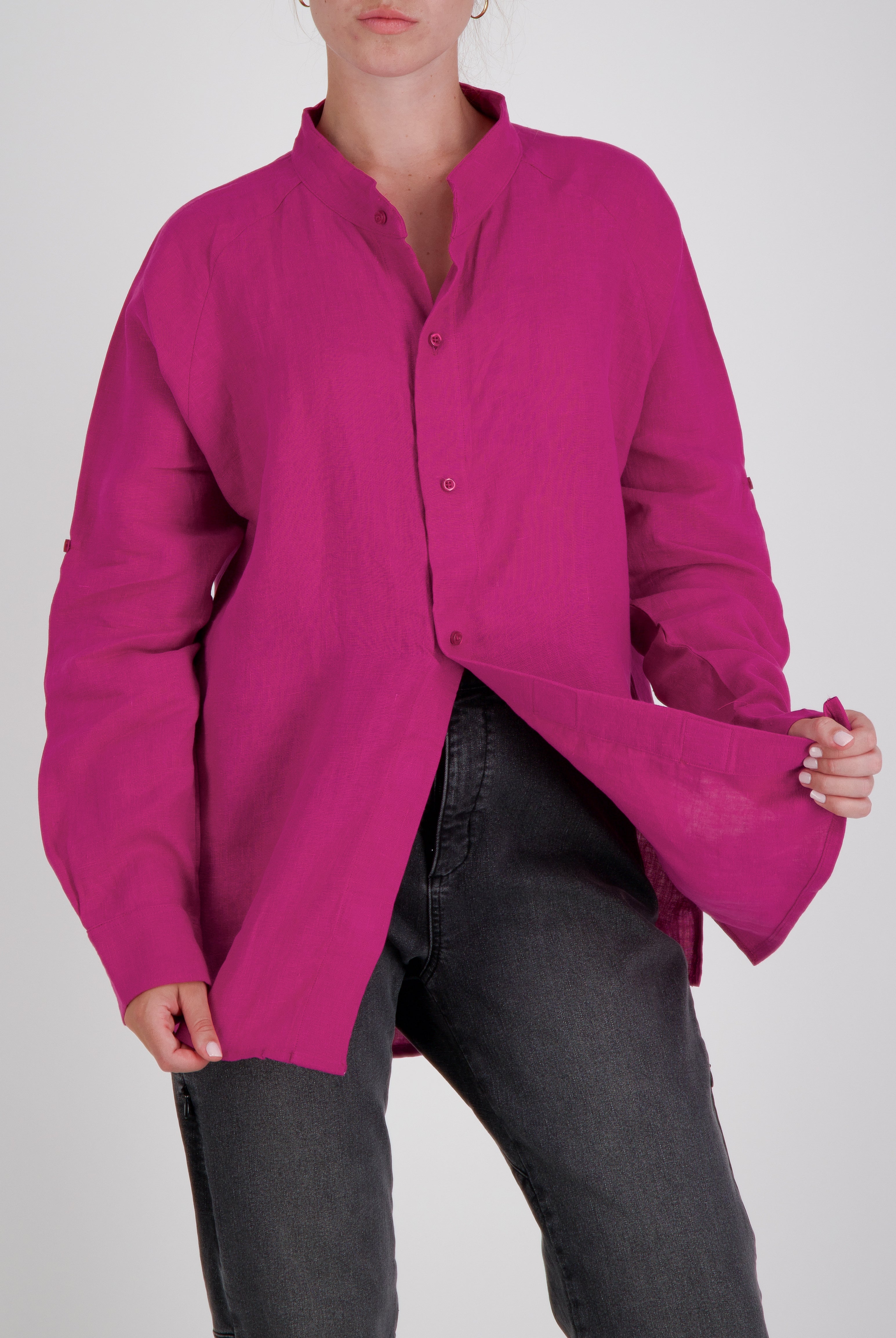 Cruiser Magnetic Linen Shirt for Dexterity Support - Christina Stephens