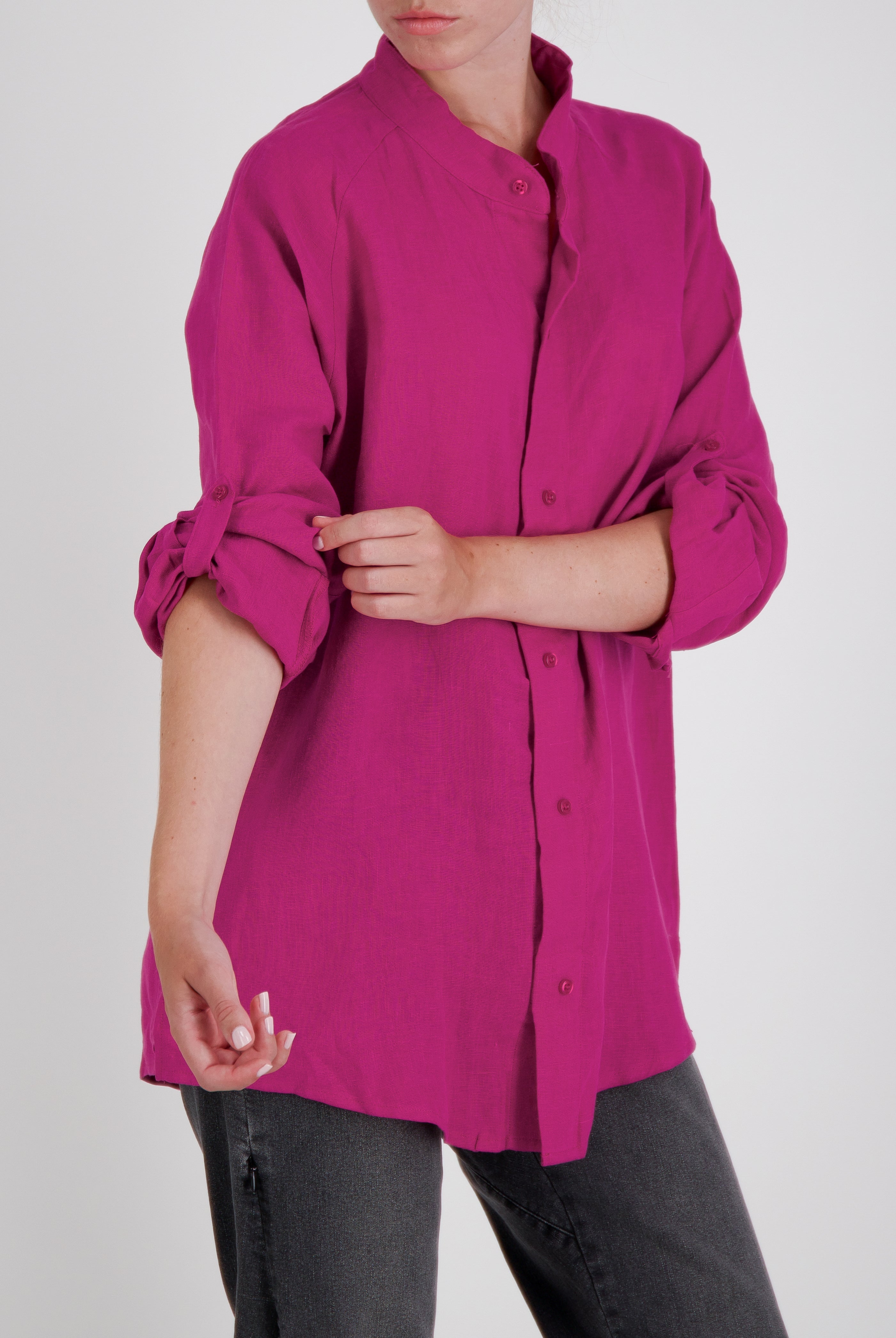 Cruiser Magnetic Linen Shirt for Dexterity Support - Christina Stephens