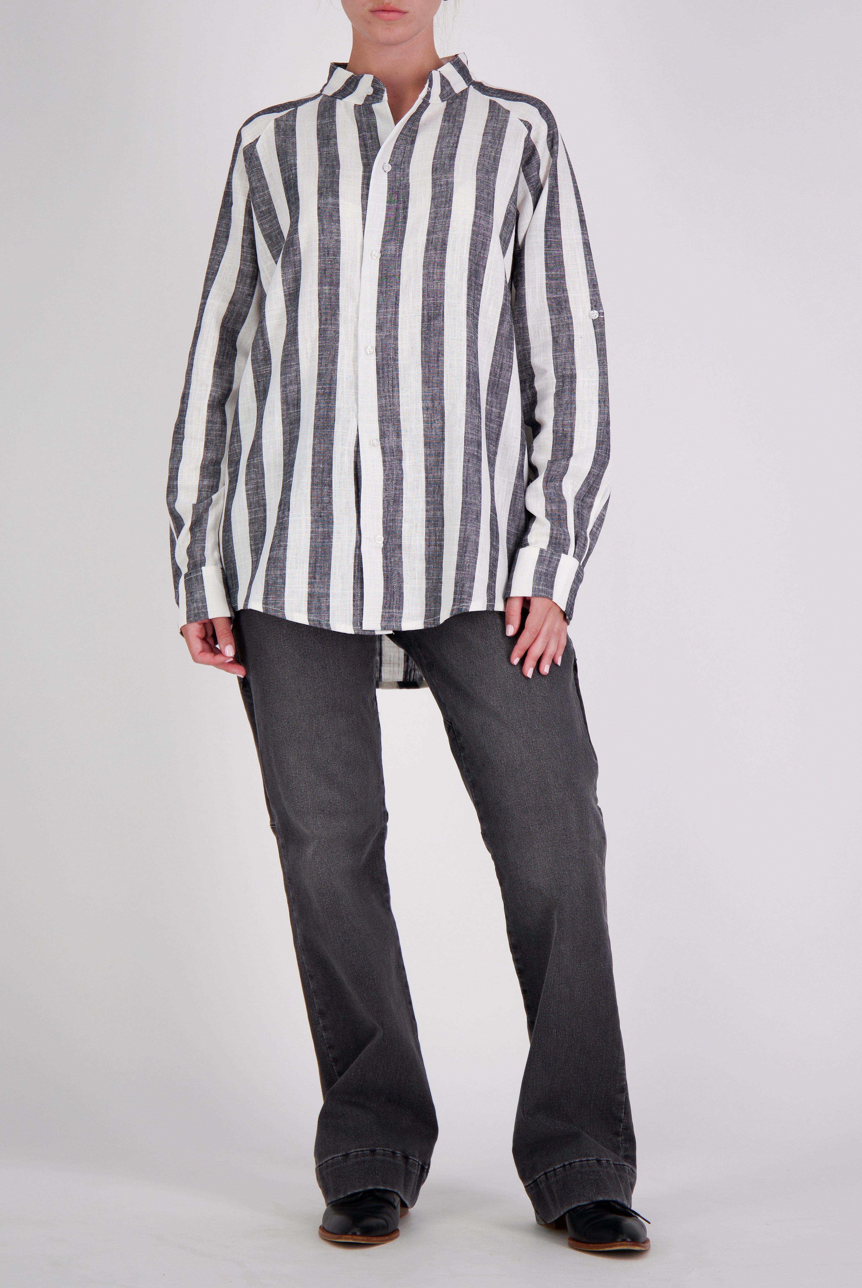 Cruiser Magnetic Linen Shirt for Dexterity Support - Christina Stephens