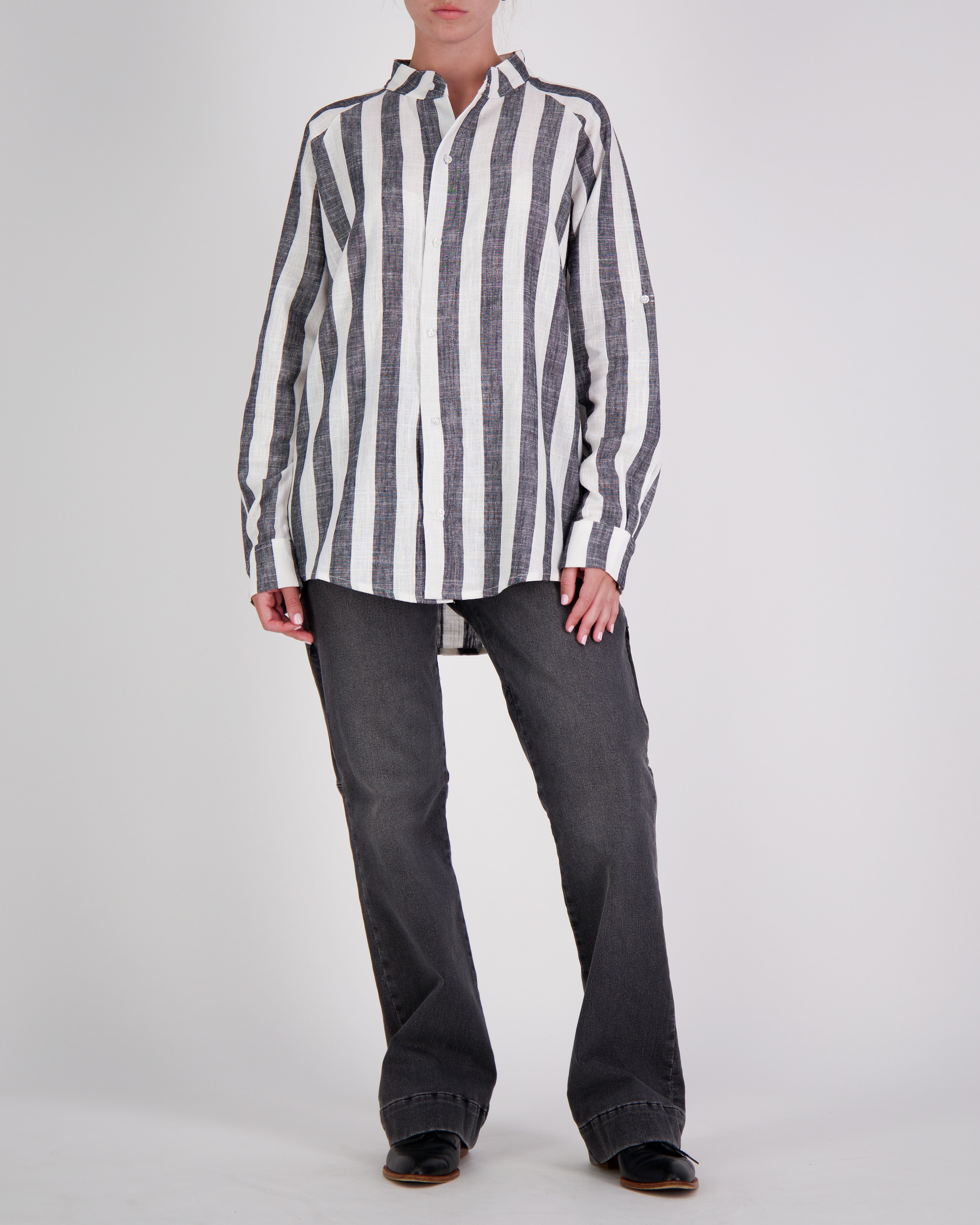 Cruiser Magnetic Linen Shirt for Dexterity Support - Christina Stephens