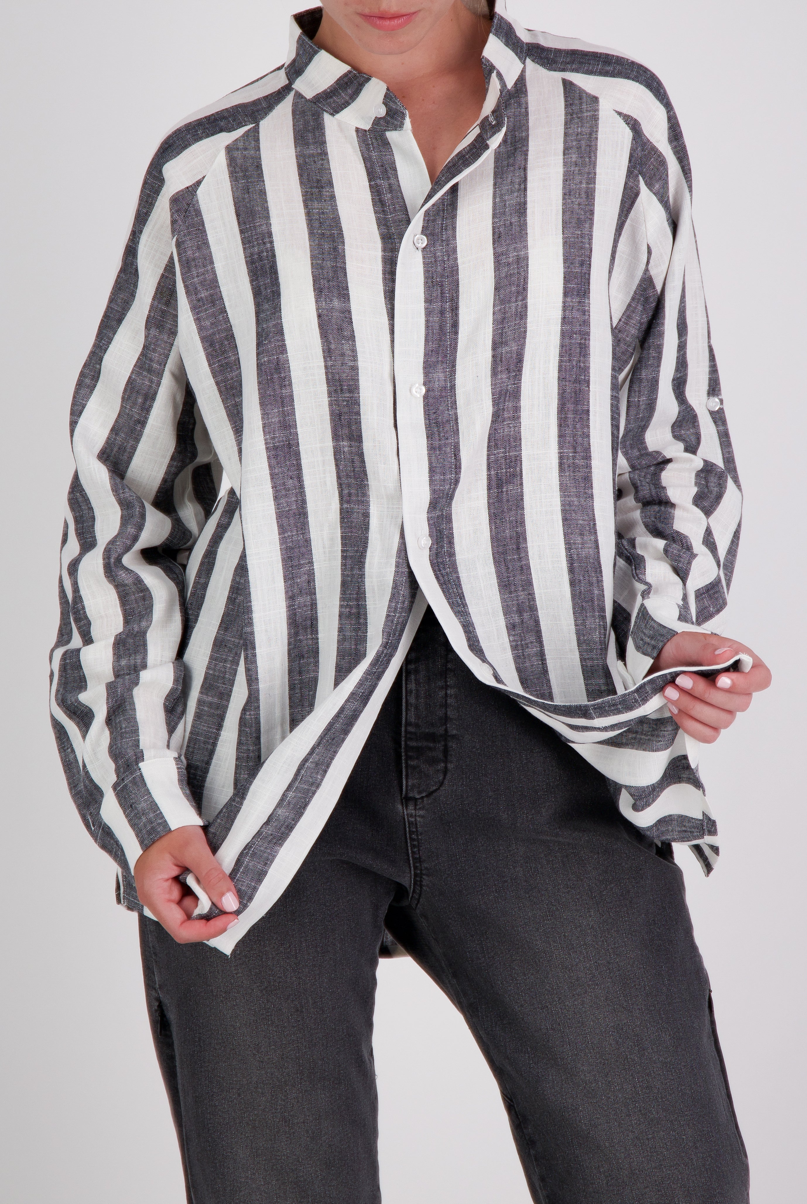 Cruiser Magnetic Linen Shirt for Dexterity Support - Christina Stephens