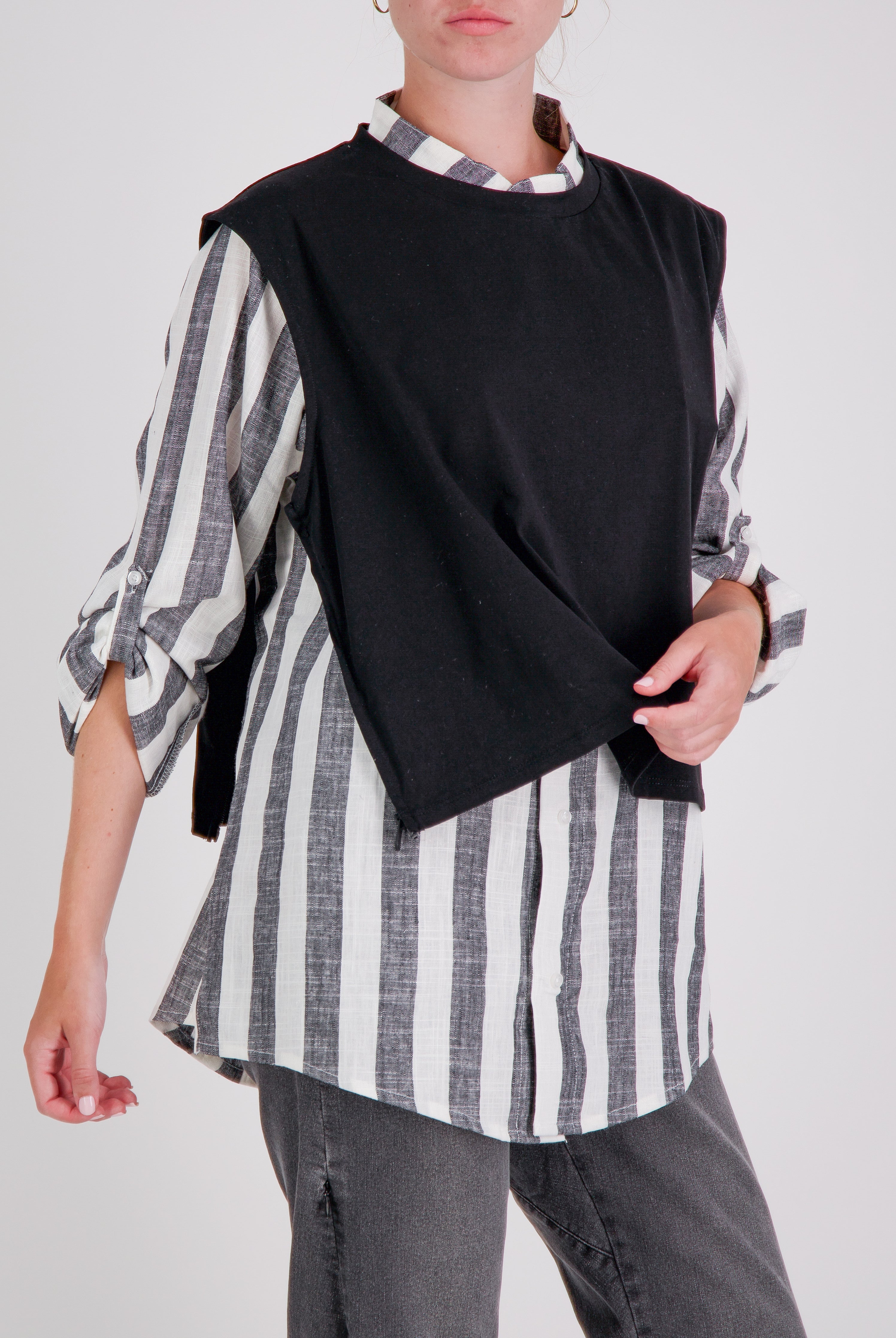 Wicky Smart-Tech Vest Stain and Spill Resistant - Christina Stephens