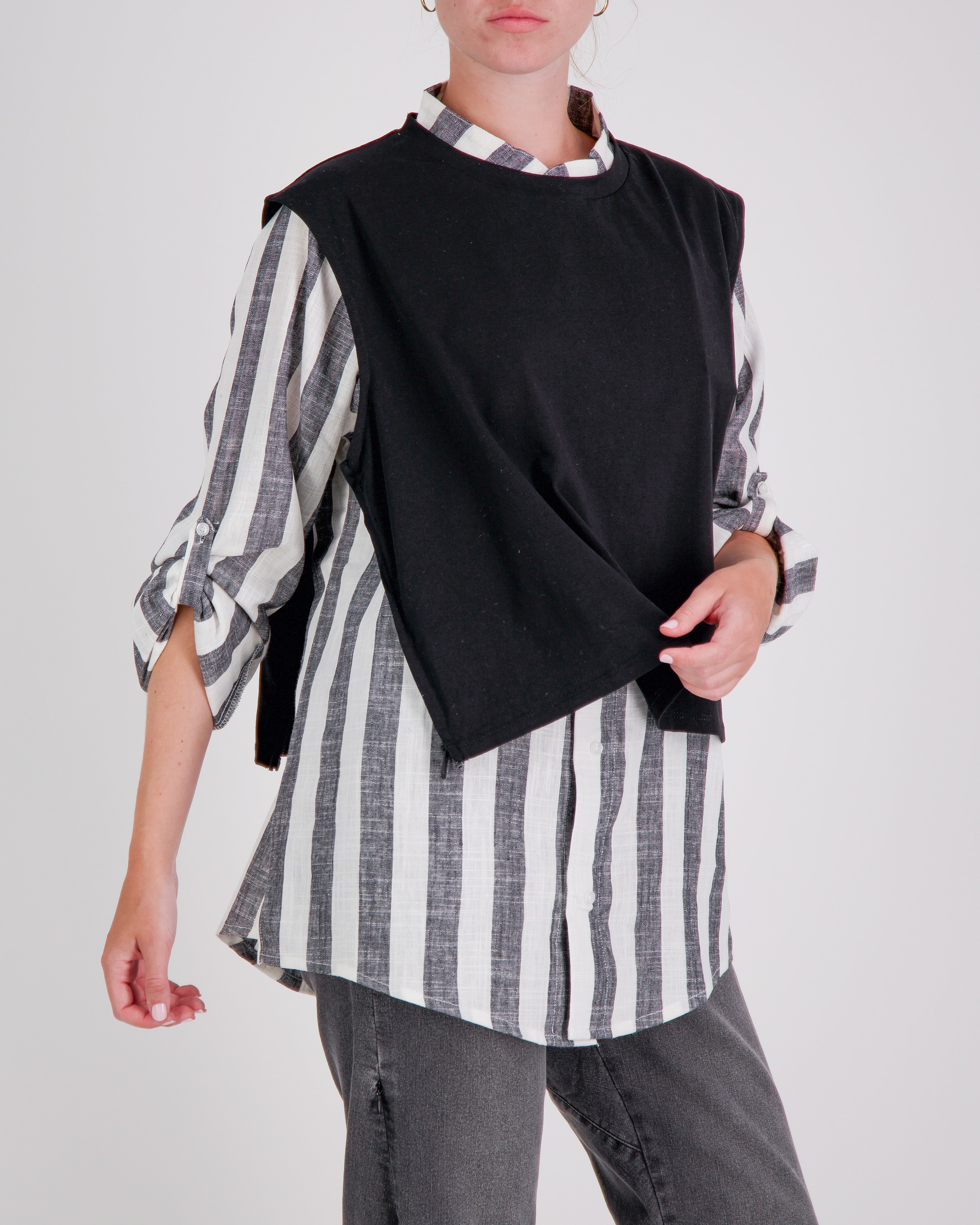 Wicky Smart-Tech Vest Stain and Spill Resistant - Christina Stephens