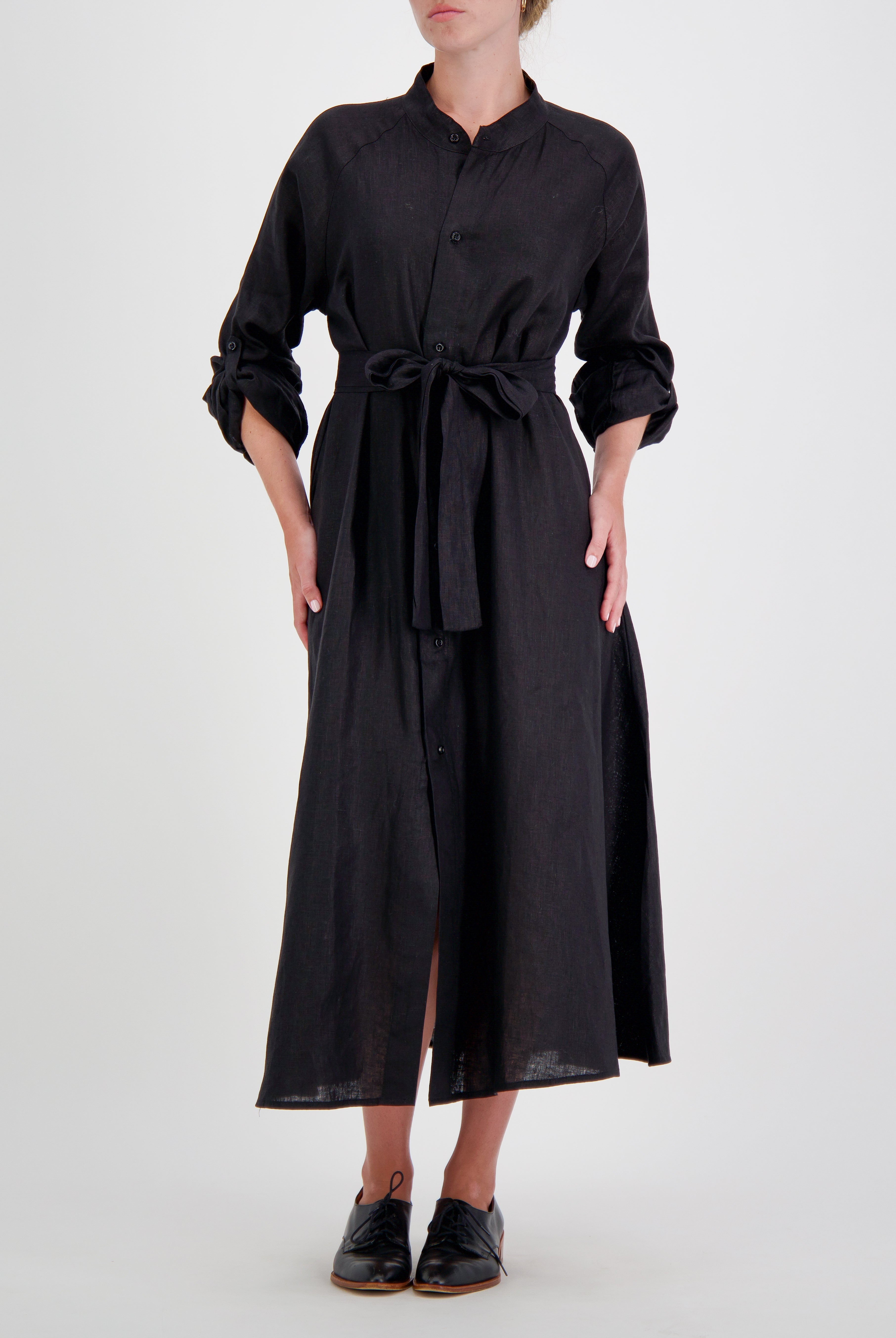 Sapphire Magnetic Shirt Dress for Ease of Dressing and Dexterity - Christina Stephens