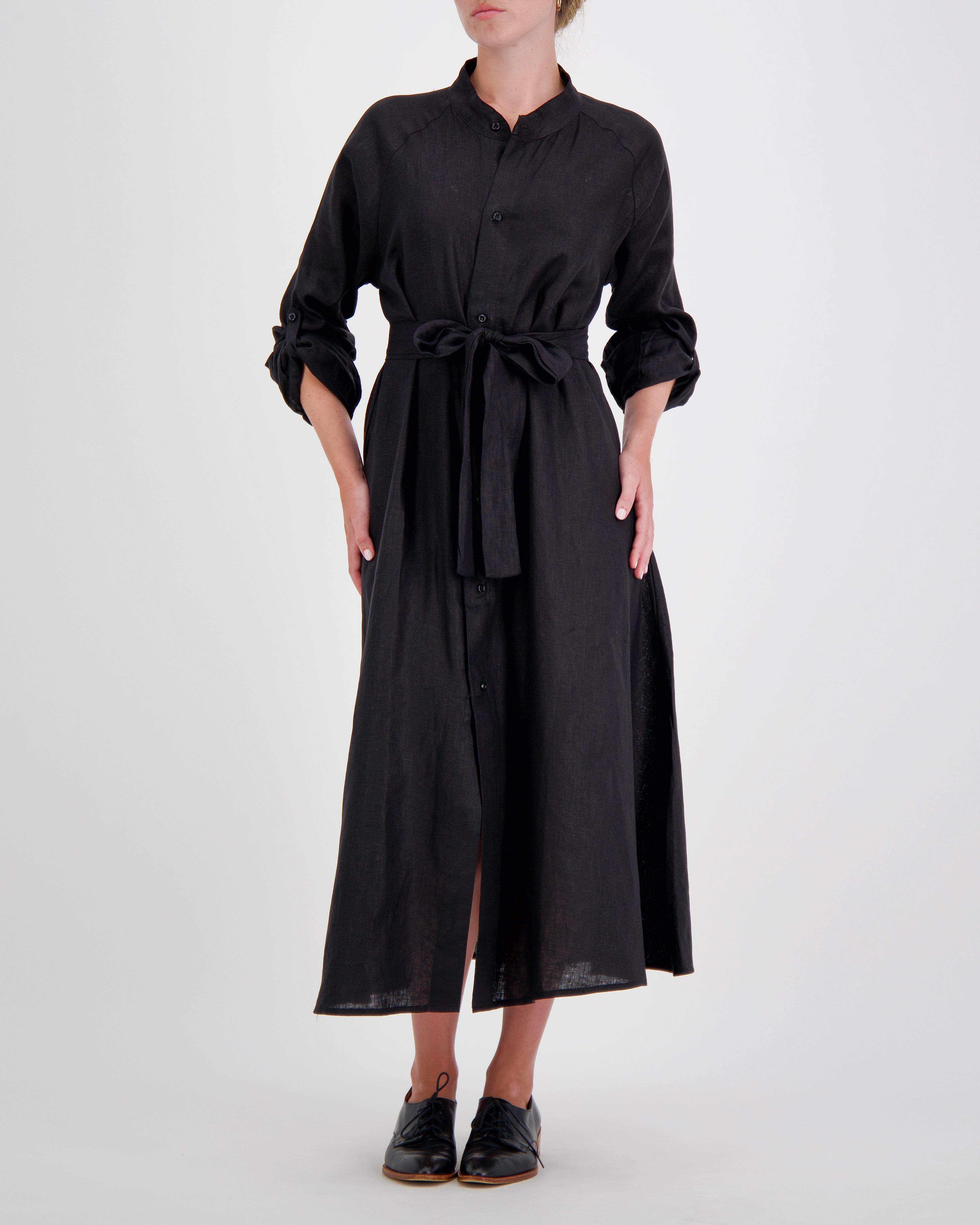 Sapphire Magnetic Shirt Dress for Ease of Dressing and Dexterity - Christina Stephens