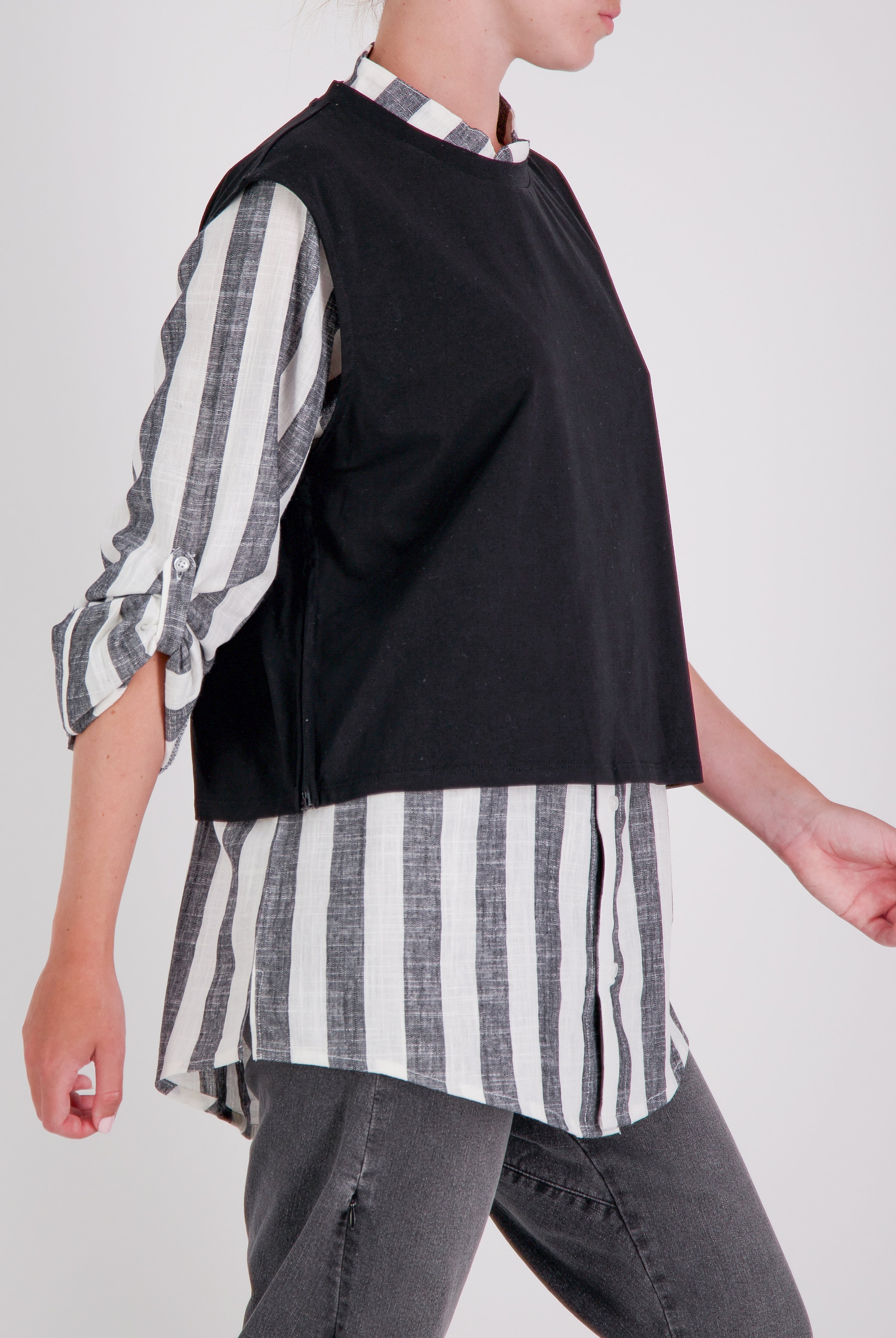 Wicky Smart-Tech Vest Stain and Spill Resistant - Christina Stephens