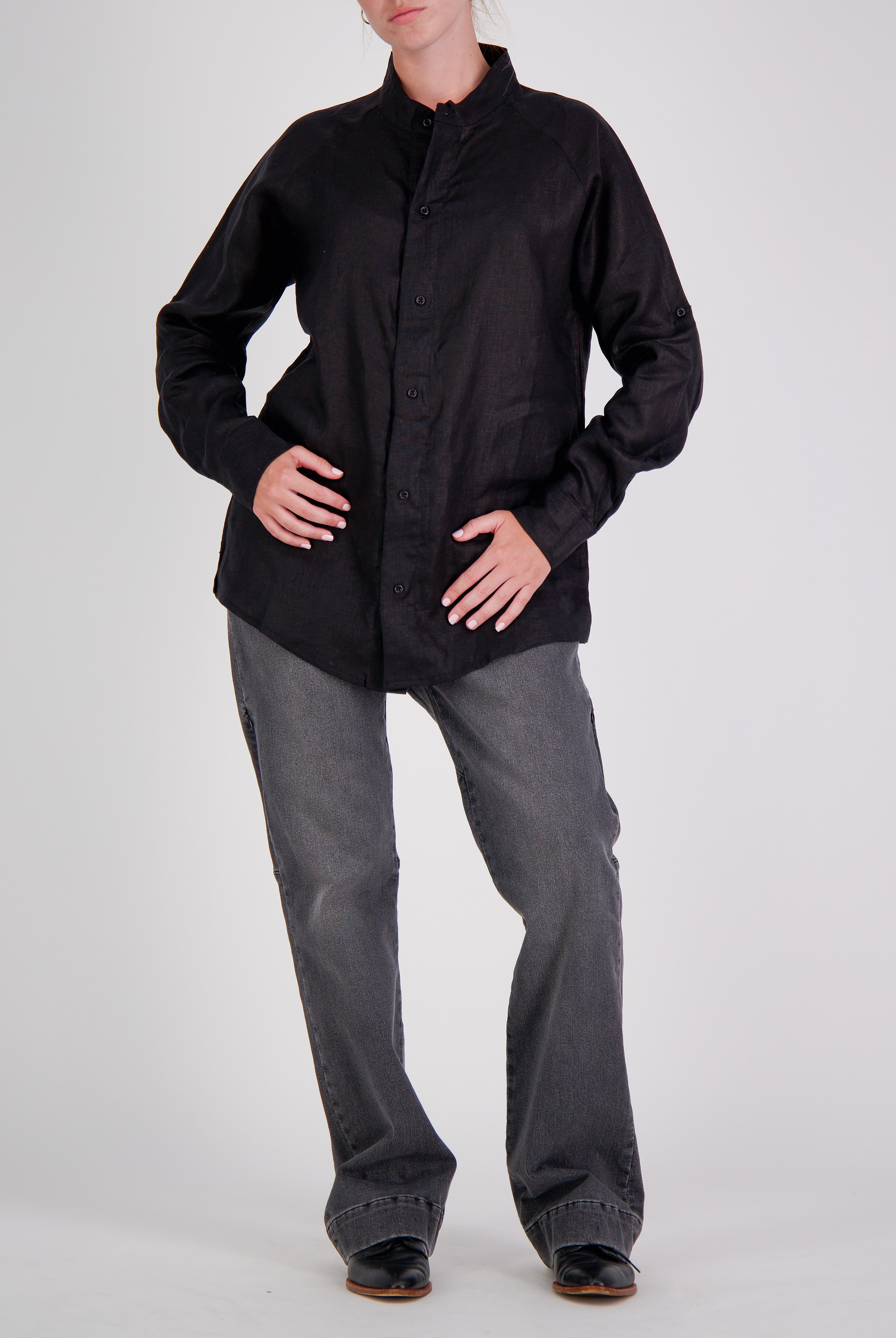 Cruiser Magnetic Linen Shirt for Dexterity Support - Christina Stephens