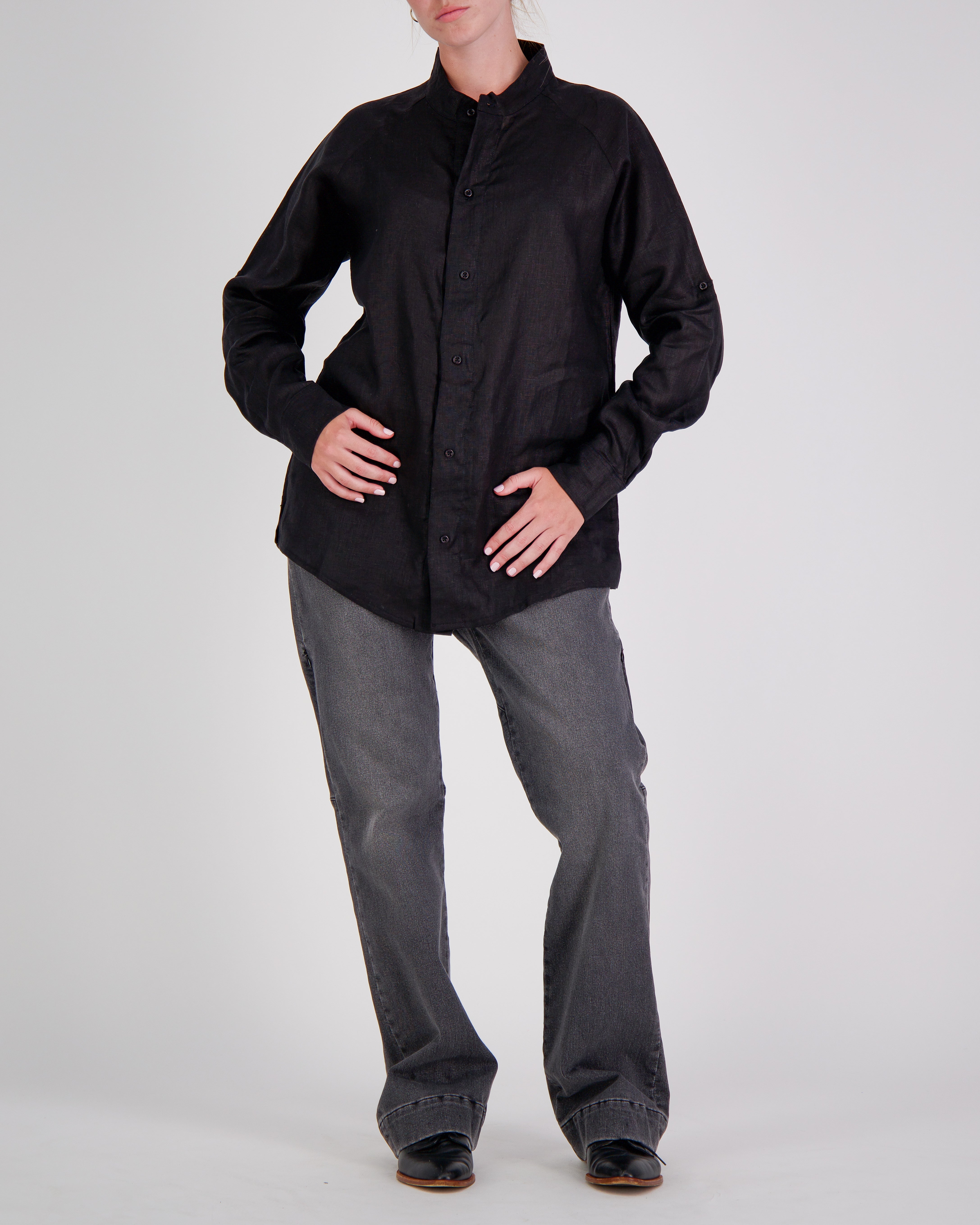 Cruiser Magnetic Linen Shirt for Dexterity Support - Christina Stephens