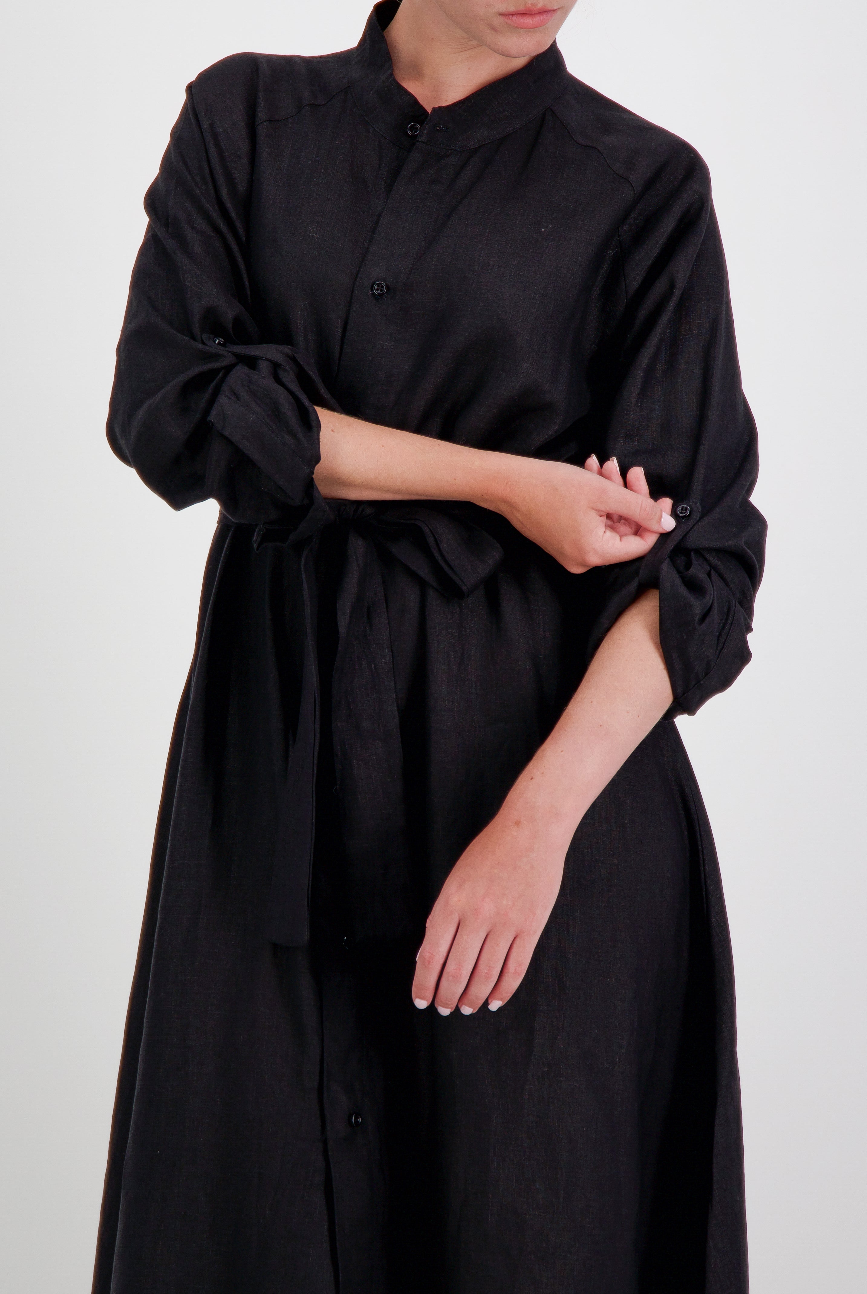 Sapphire Magnetic Shirt Dress for Ease of Dressing and Dexterity - Christina Stephens
