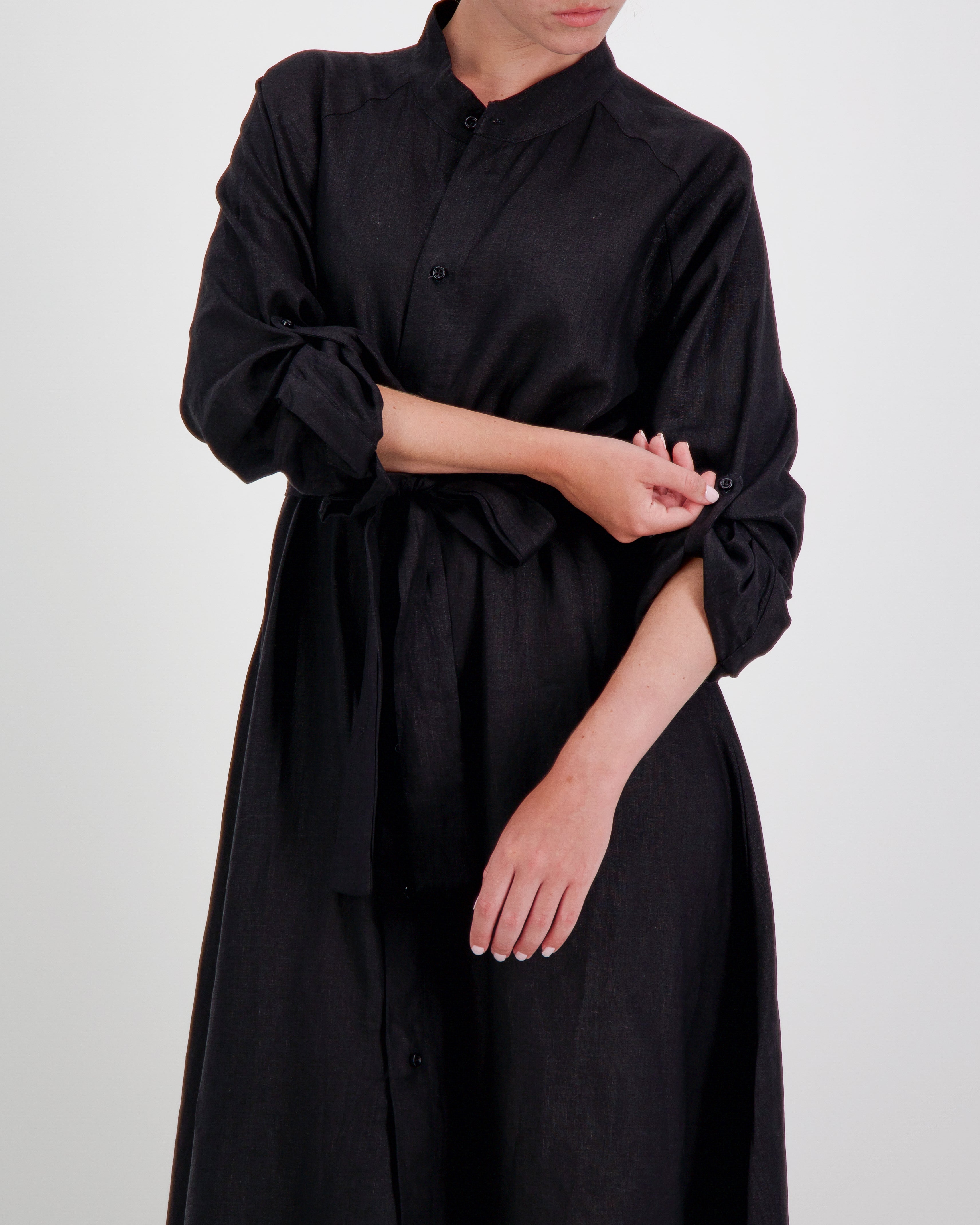 Sapphire Magnetic Shirt Dress for Ease of Dressing and Dexterity - Christina Stephens