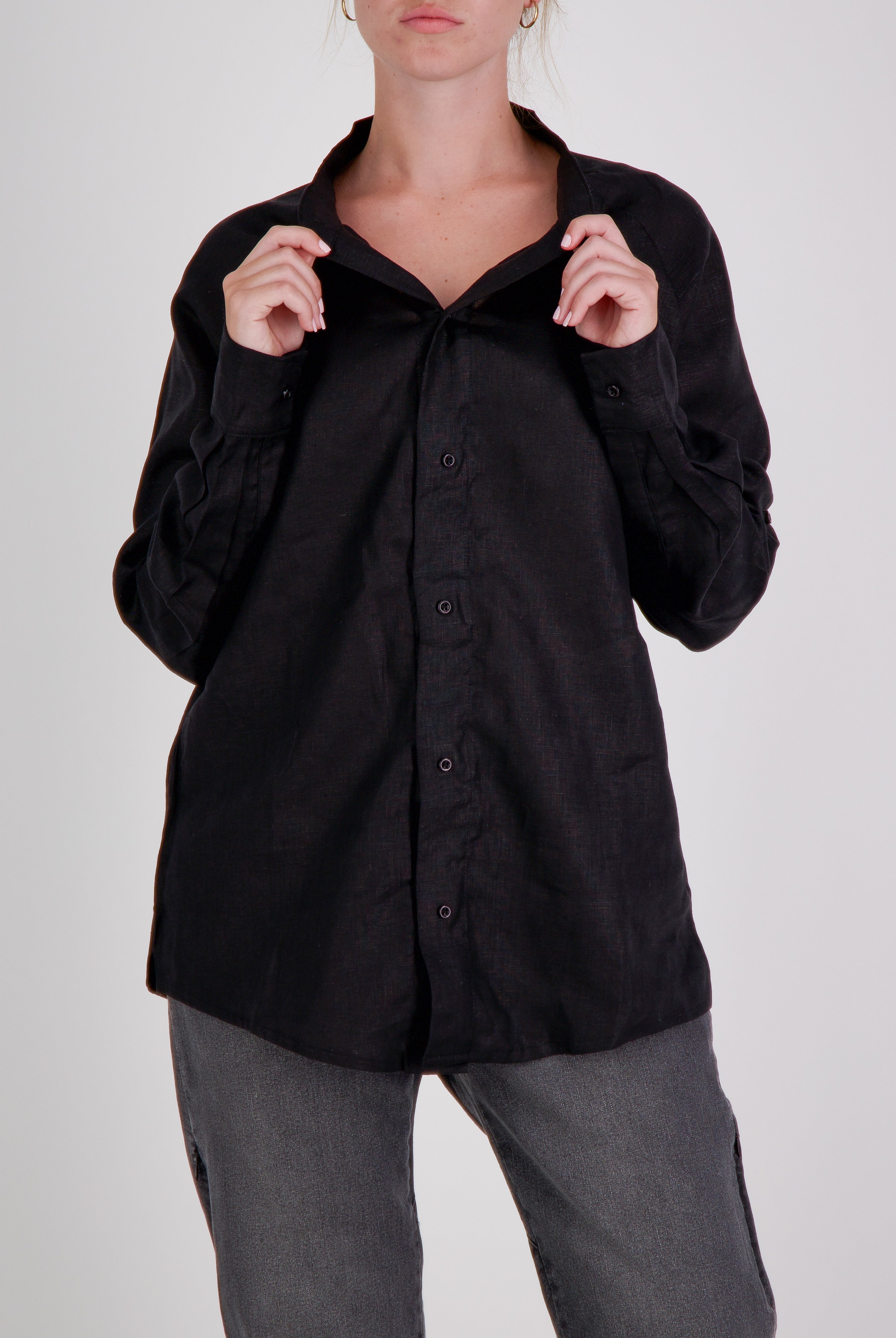 Cruiser Magnetic Linen Shirt for Dexterity Support - Christina Stephens