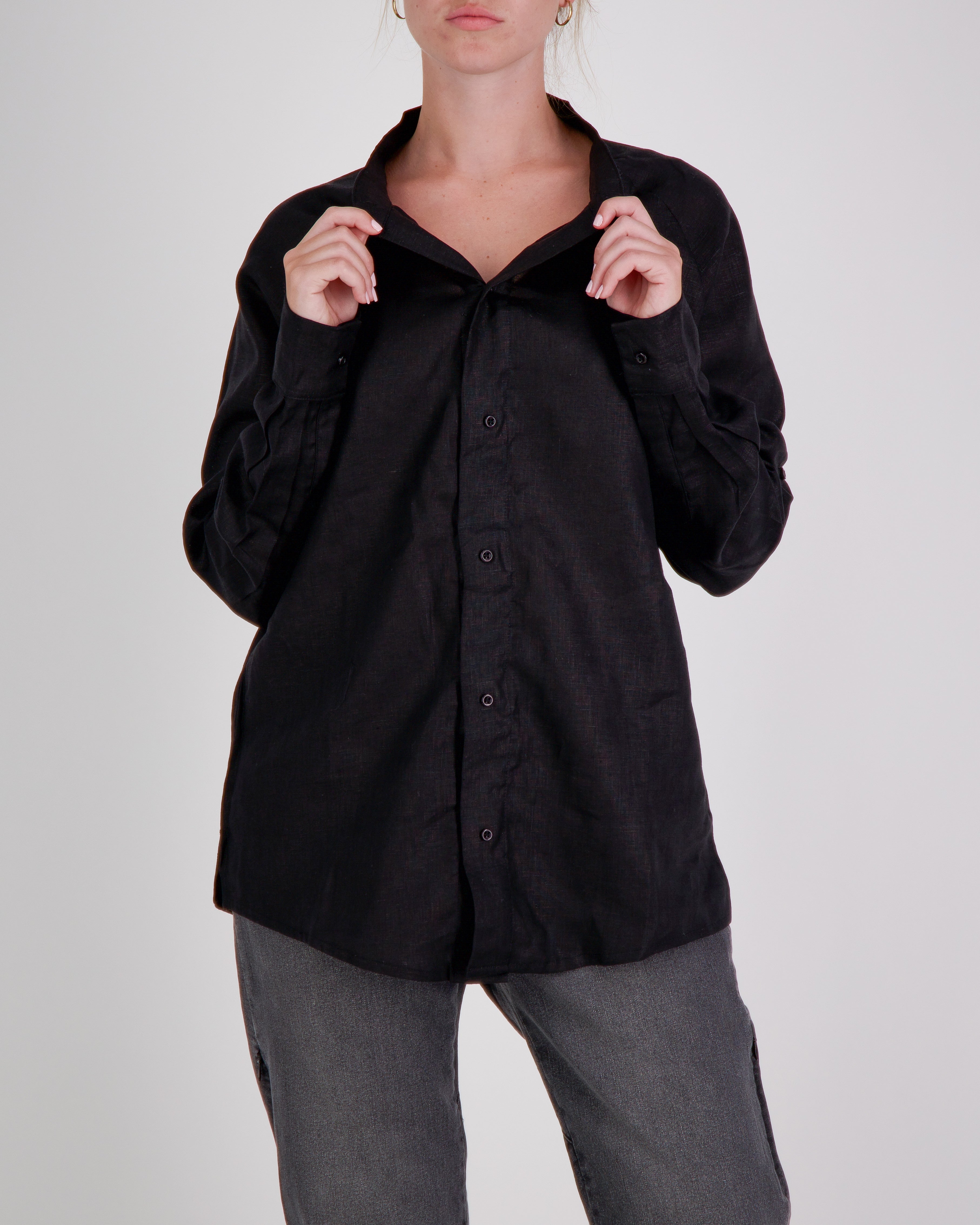 Cruiser Magnetic Linen Shirt for Dexterity Support - Christina Stephens