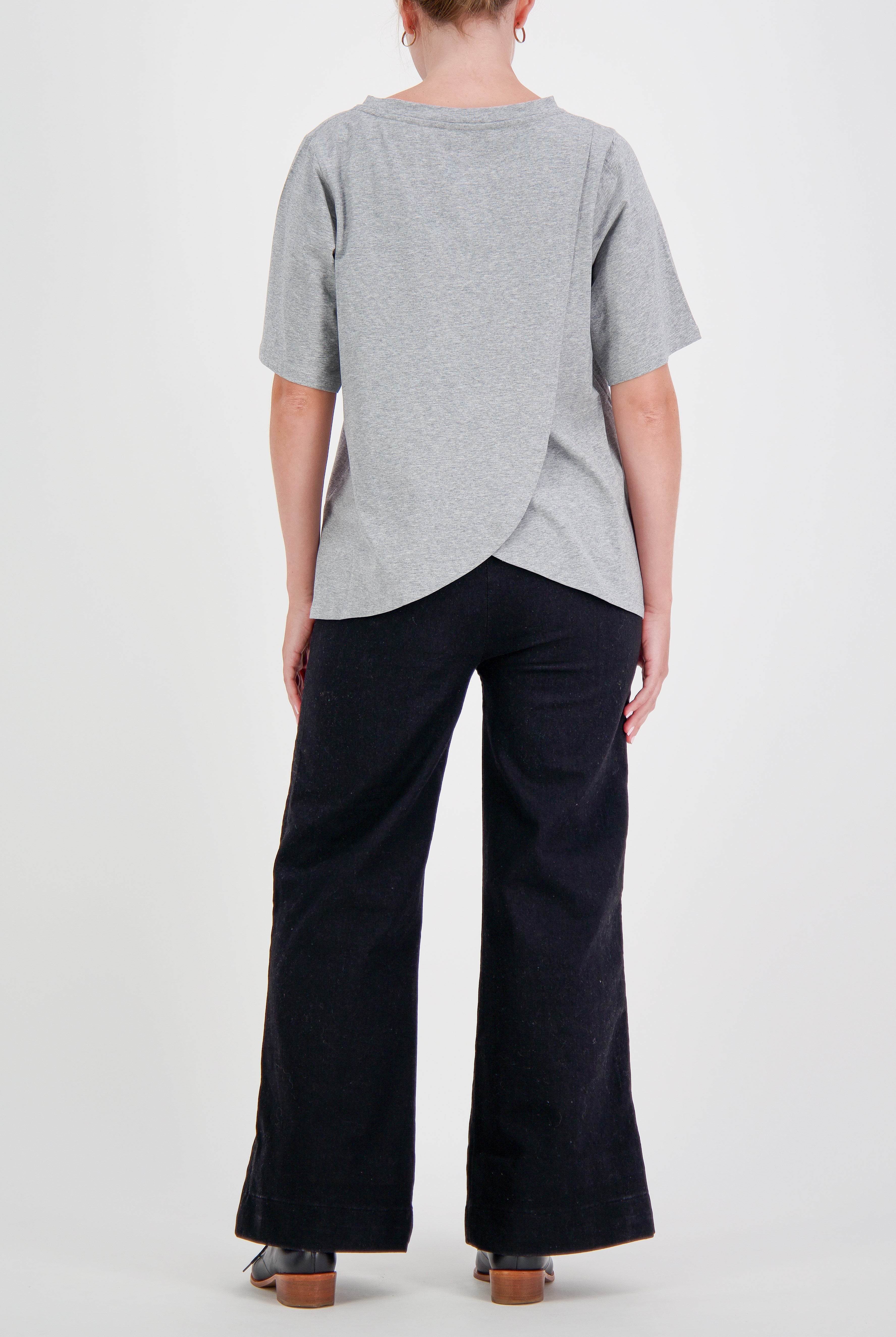 Lilli Leaf Back T-Shirt Stain and Spill Resistant for Dexterity - Christina Stephens