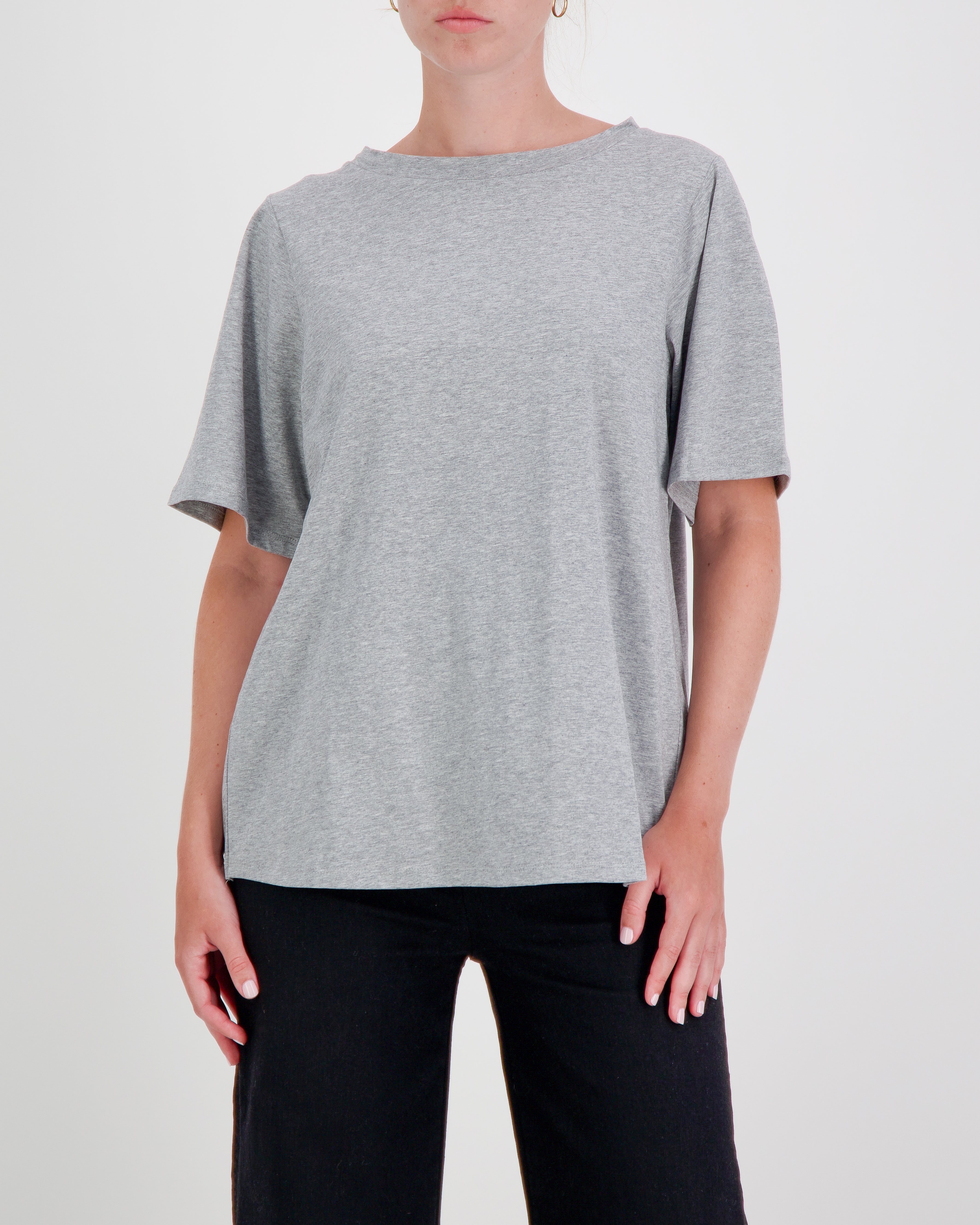 Lilli Leaf Back T-Shirt Stain and Spill Resistant for Dexterity - Christina Stephens