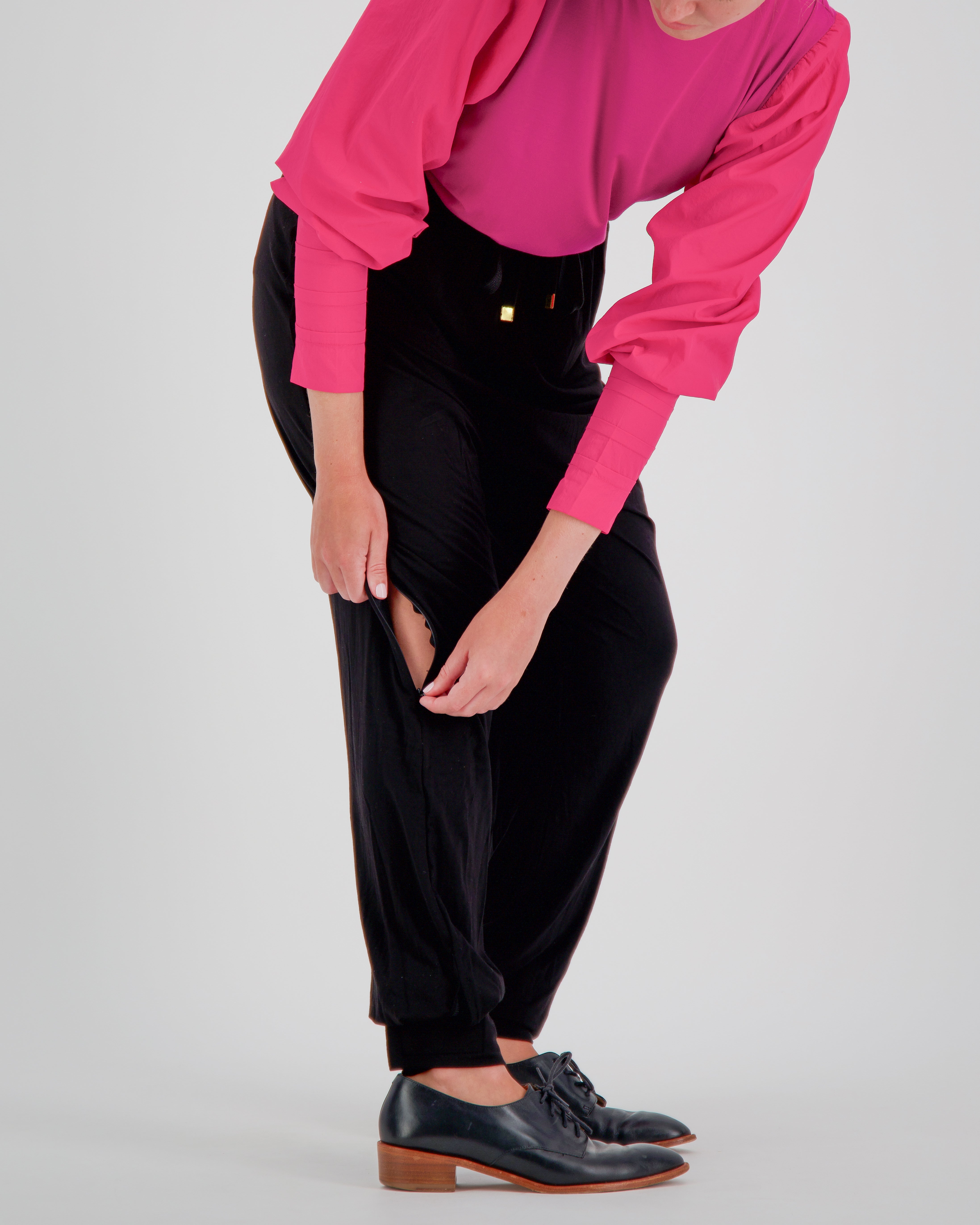 Roisin Adaptive Slouch Pants for Self Catheterisation Support - Christina Stephens