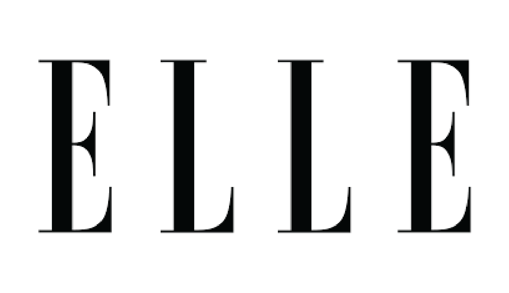 Elle black and white logo. Christina Stephens Adaptive Clothing Australia.