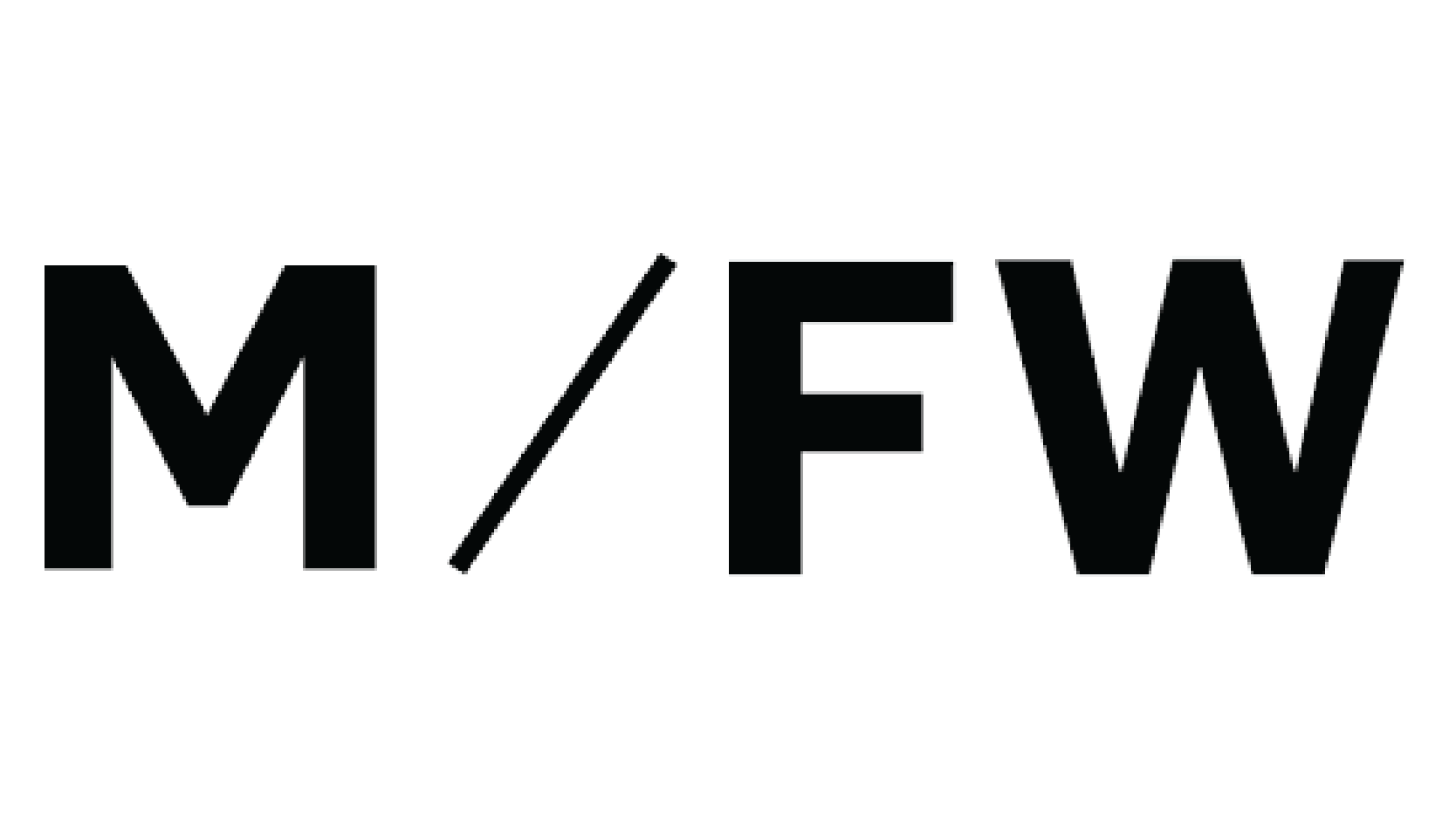 Melbourne Fashion Week black and white logo. Christina Stephens Adaptive Clothing Australia.