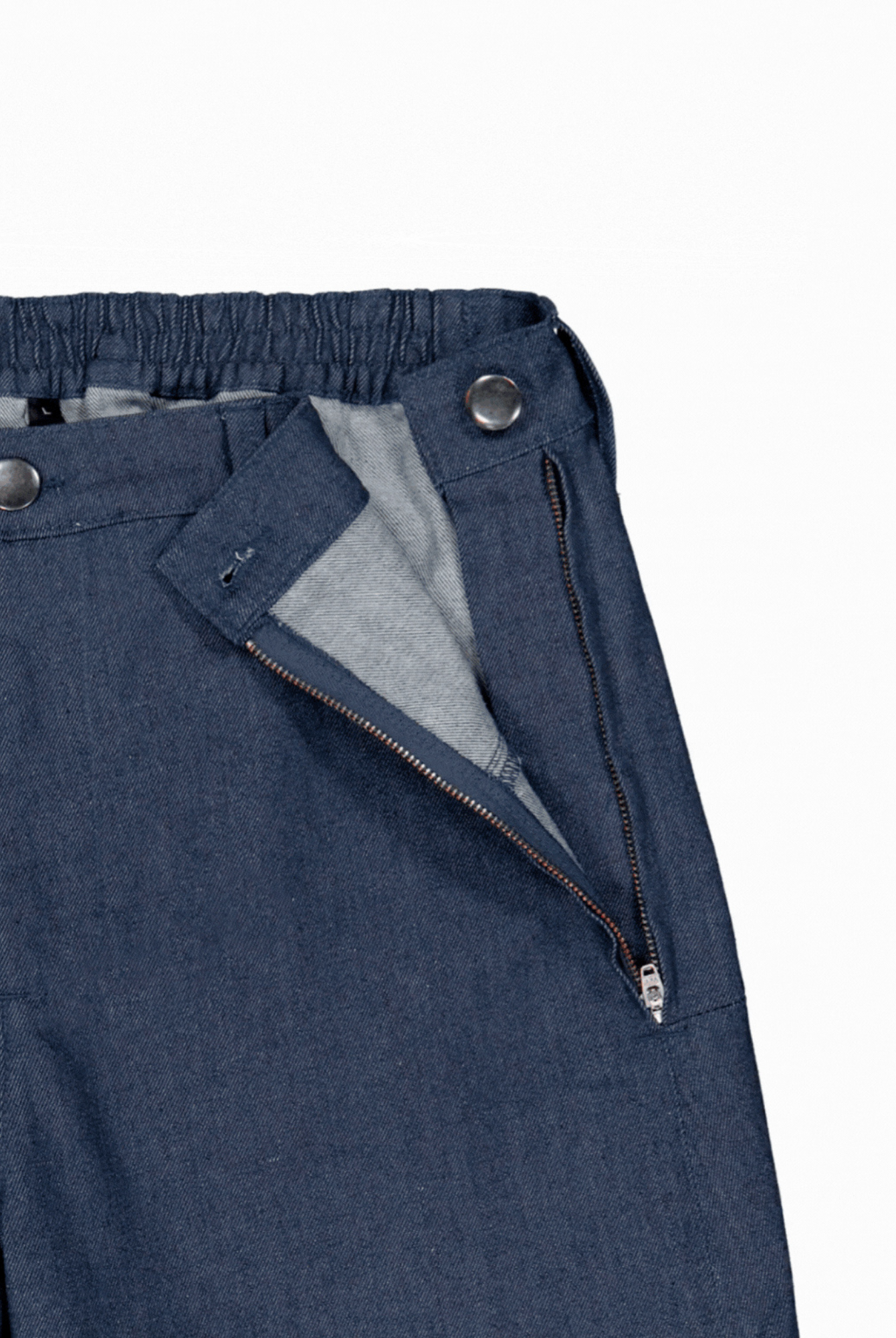 Stephen Seated Jeans for Male Wheelchair Users - Blue - Christina Stephens