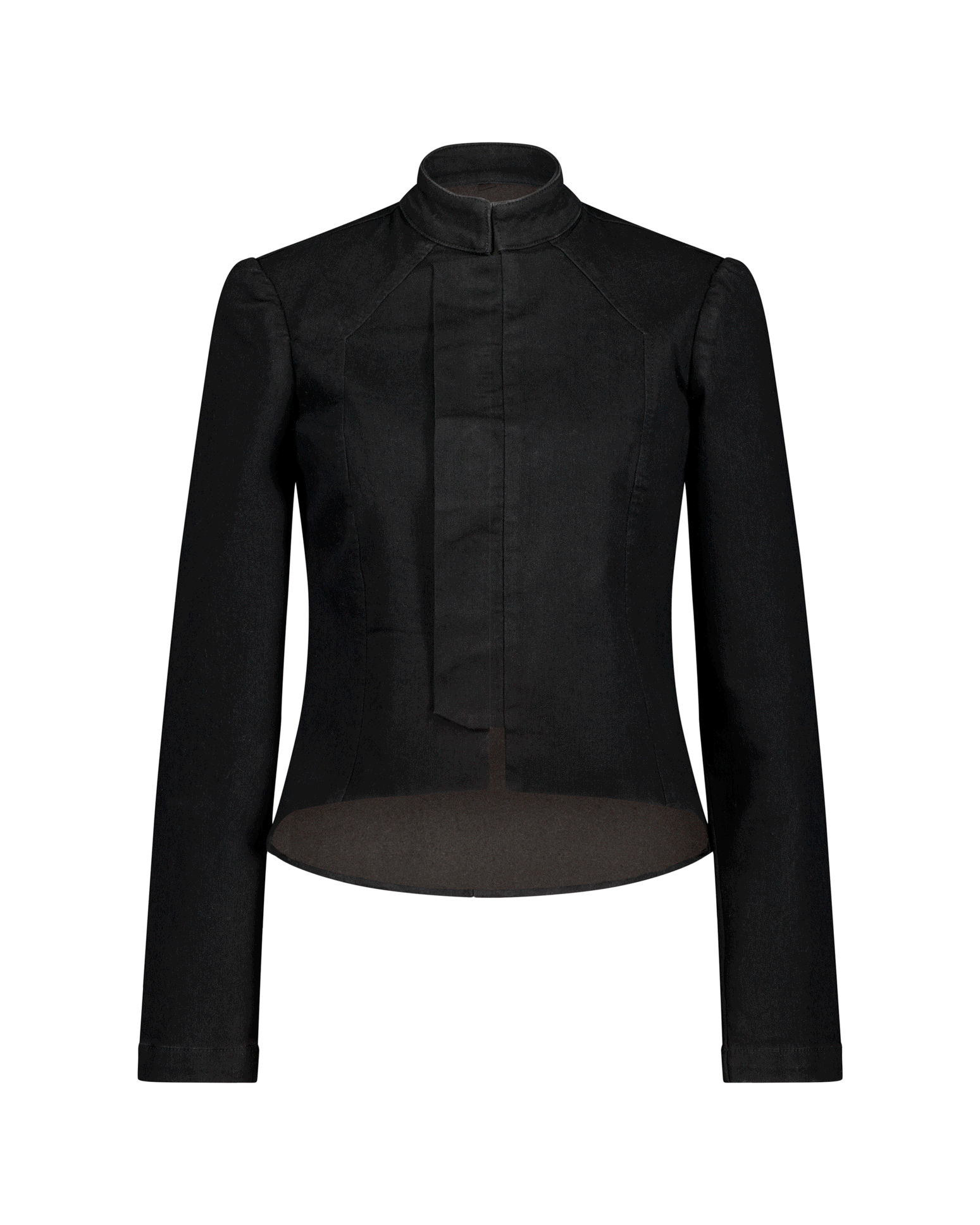 Paula Cropped Magnetic Jacket for Dexterity Support - Blue - Christina Stephens