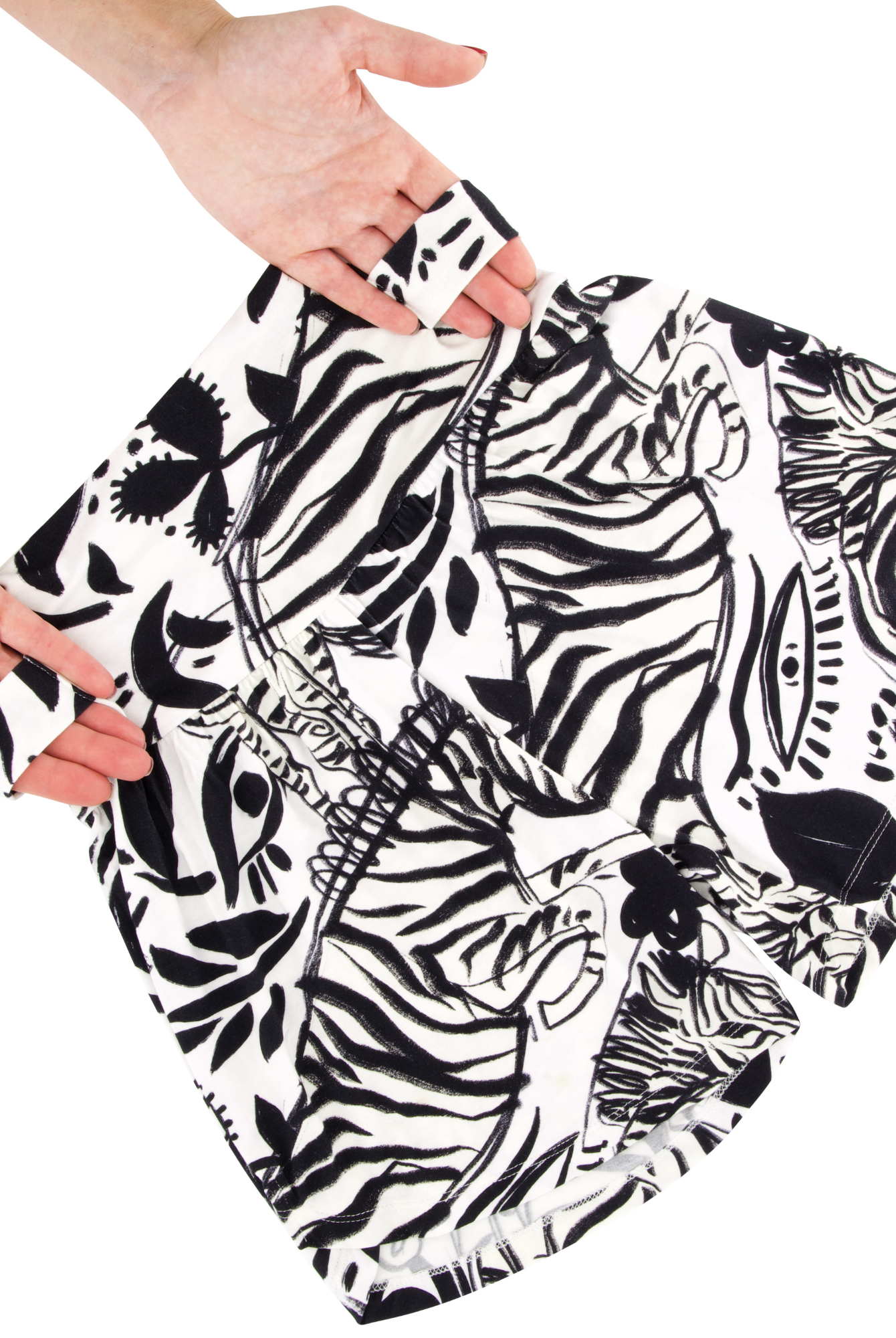 Shelley Adaptive High-Rise Shorts | Easy-Dressing Comfort | Modern Prints