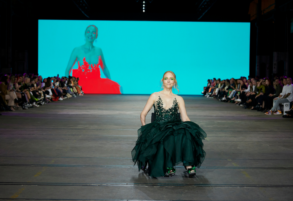 Here’s what it was like to be in Fashion Week’s first adaptive show