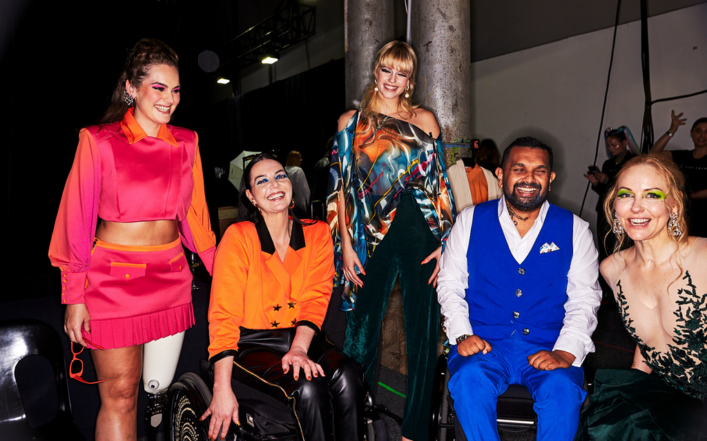 Emotional standing ovation for adaptive fashion show at Fashion Week