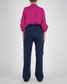 Annie Seated Jeans for Female Wheelchair Users - Blue - Christina Stephens